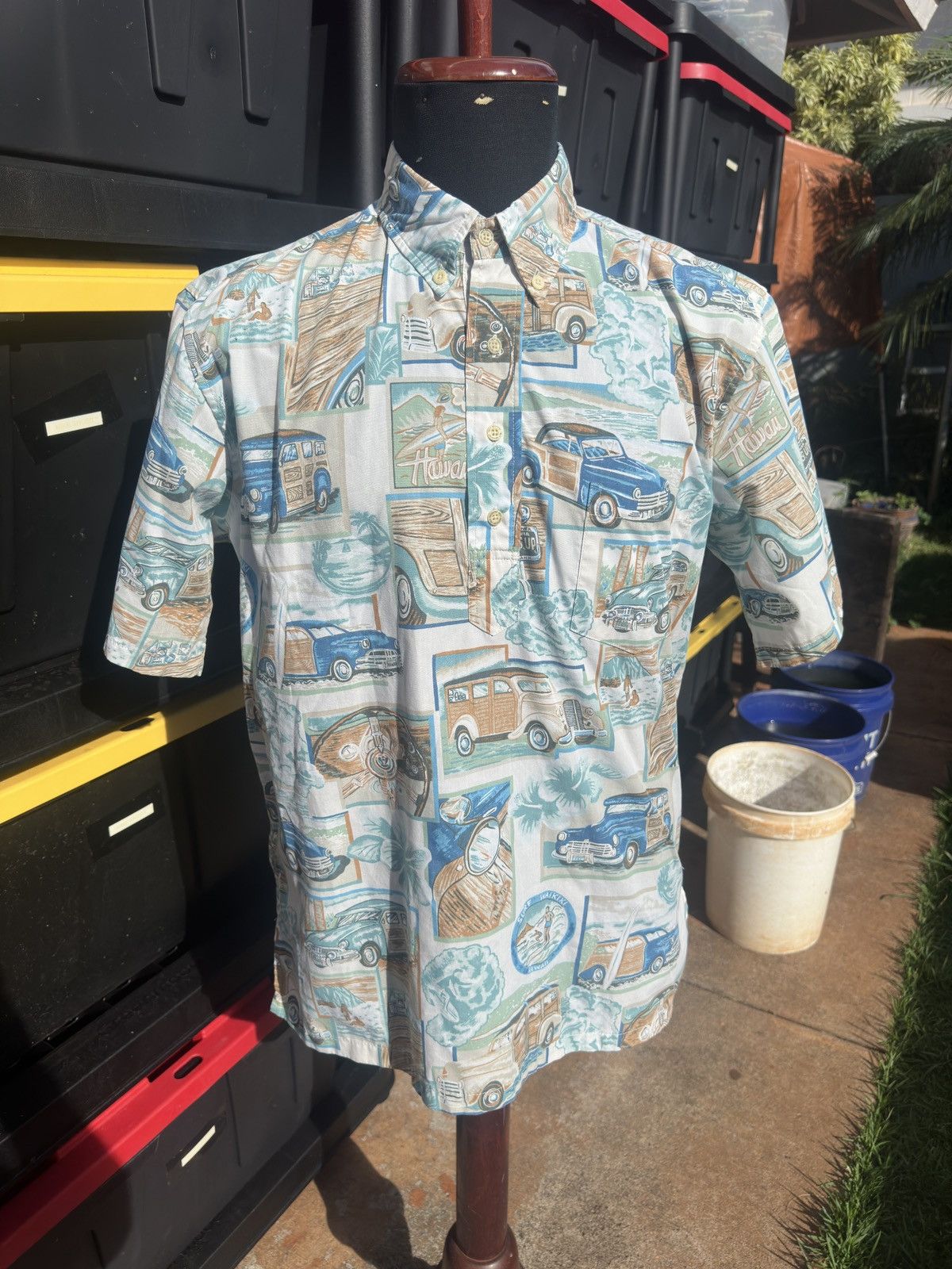 Reyn Spooner PreOwned Reyn Spooner Hawaiian Print Multicolored Men's M Size US M / EU 48-50 / 2 - 1 Thumbnail