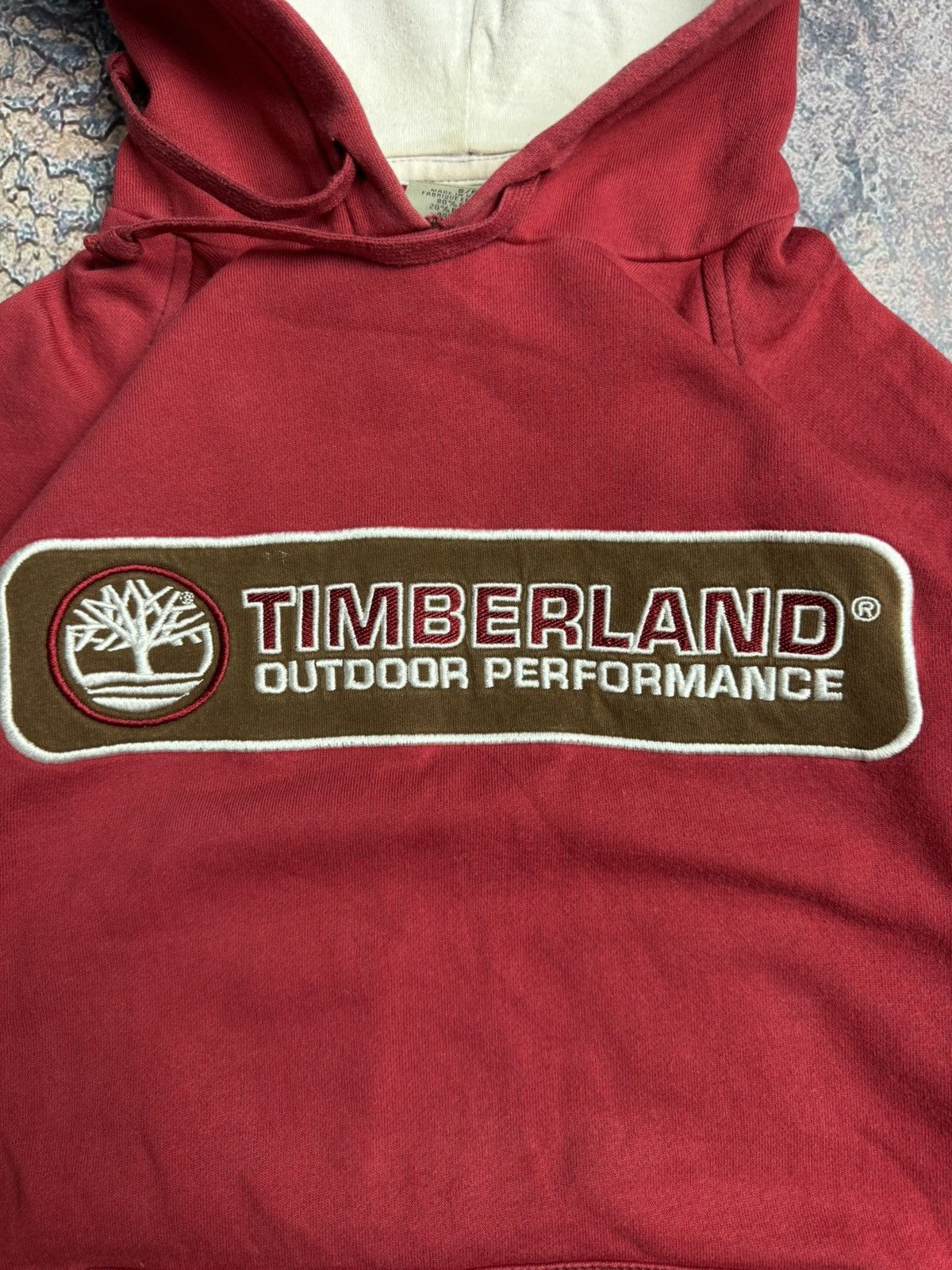 Timberland × Vintage TIMBERLAND VINTAGE BIG LOGO HOODIE Size US S / EU 44-46 / 1 - 6 Thumbnail