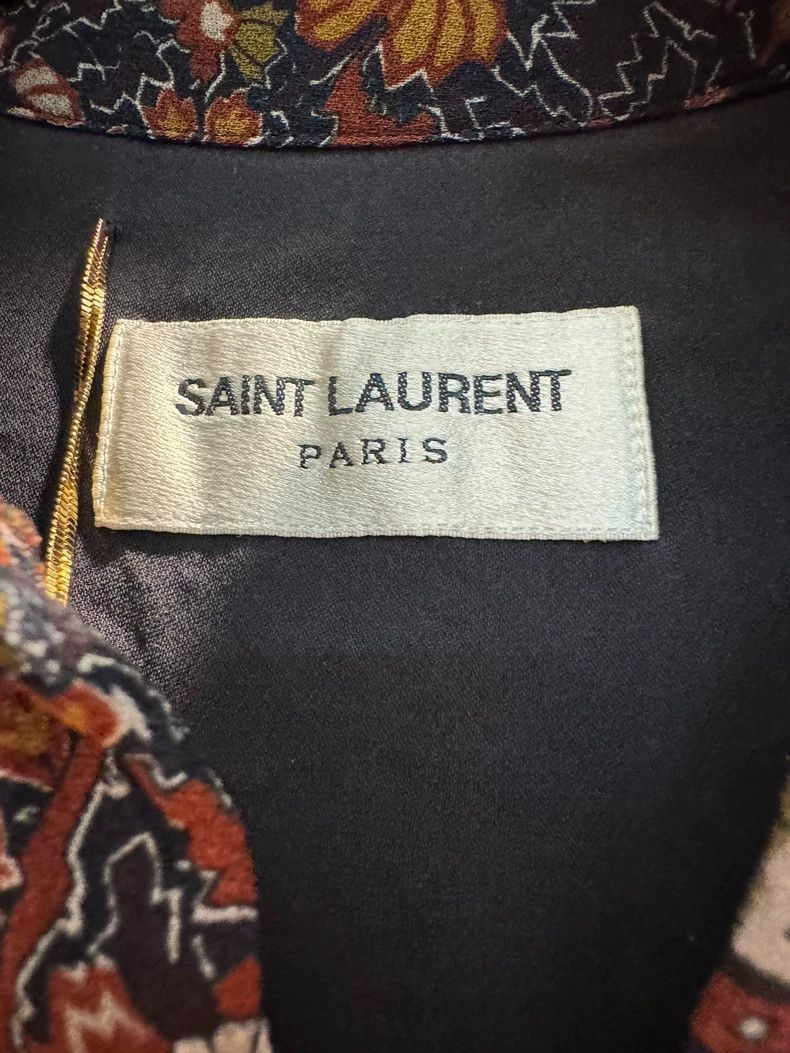 Saint Laurent Paris Saint Laurent Paris Saint Laurent Bohemian Style Dress Siz Size US 36 / EU 52 - 3 Thumbnail