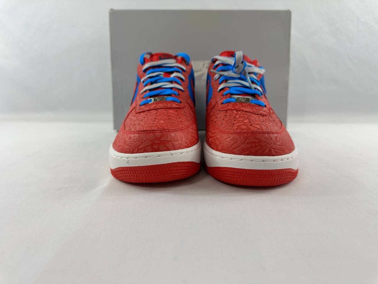 Nike Nike Air Force 1 'Photo Blue Hyper Red' 2013 488298-412 Size US 13 / EU 46 - 2 Thumbnail