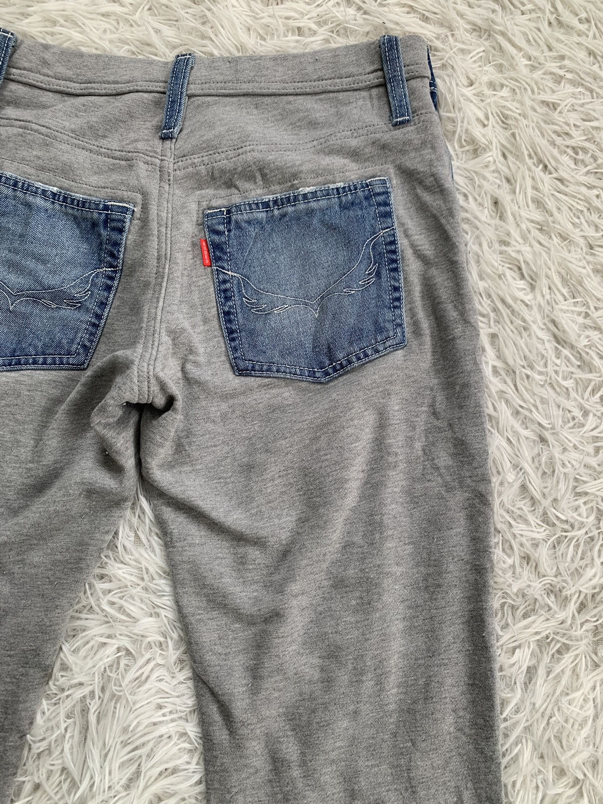 Japanese Brand Rodeo Crowns Denim & Sweat Constructed Pant Size US 30 / EU 46 - 9 Thumbnail