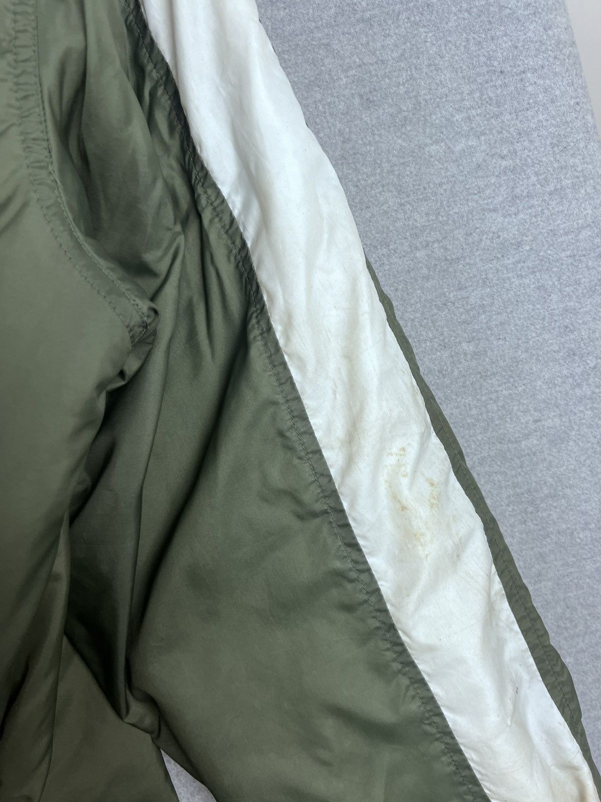 Nike Vintage 1990s Nike Long Forest Green Heavy Windbreaker XL Size US XL / EU 56 / 4 - 8 Thumbnail