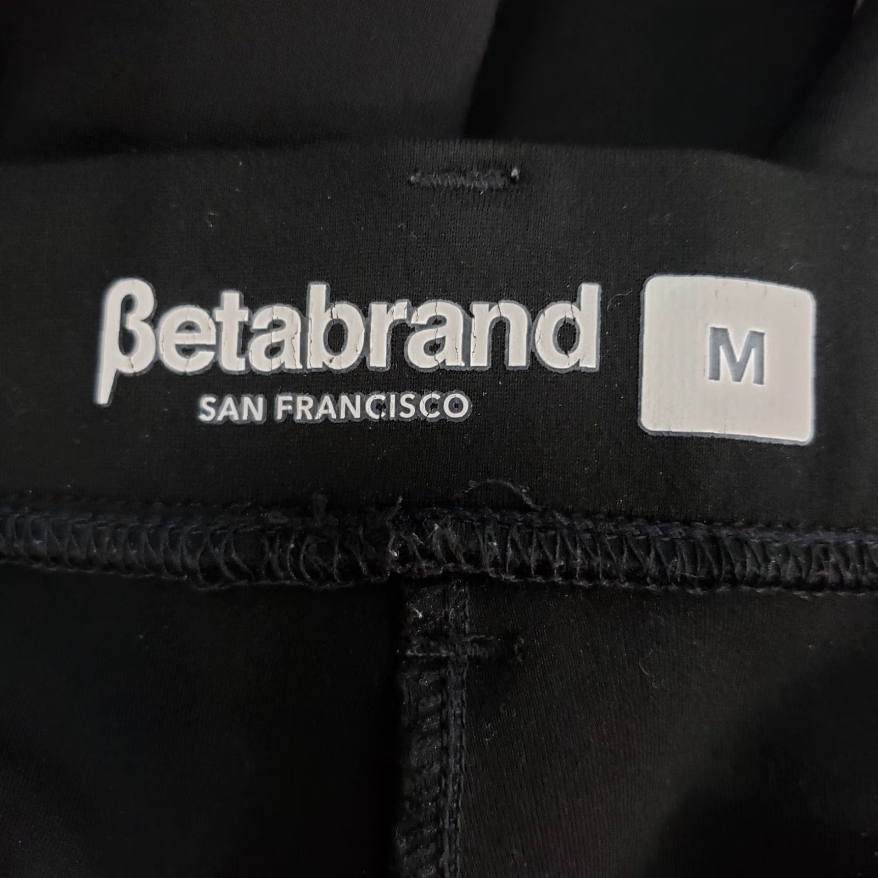 Vintage Betabrand Womens Dress Yoga Pants Boots Cut Black Pull On Mid Rise M Size 32" / US 10 / IT 46 - 6 Thumbnail