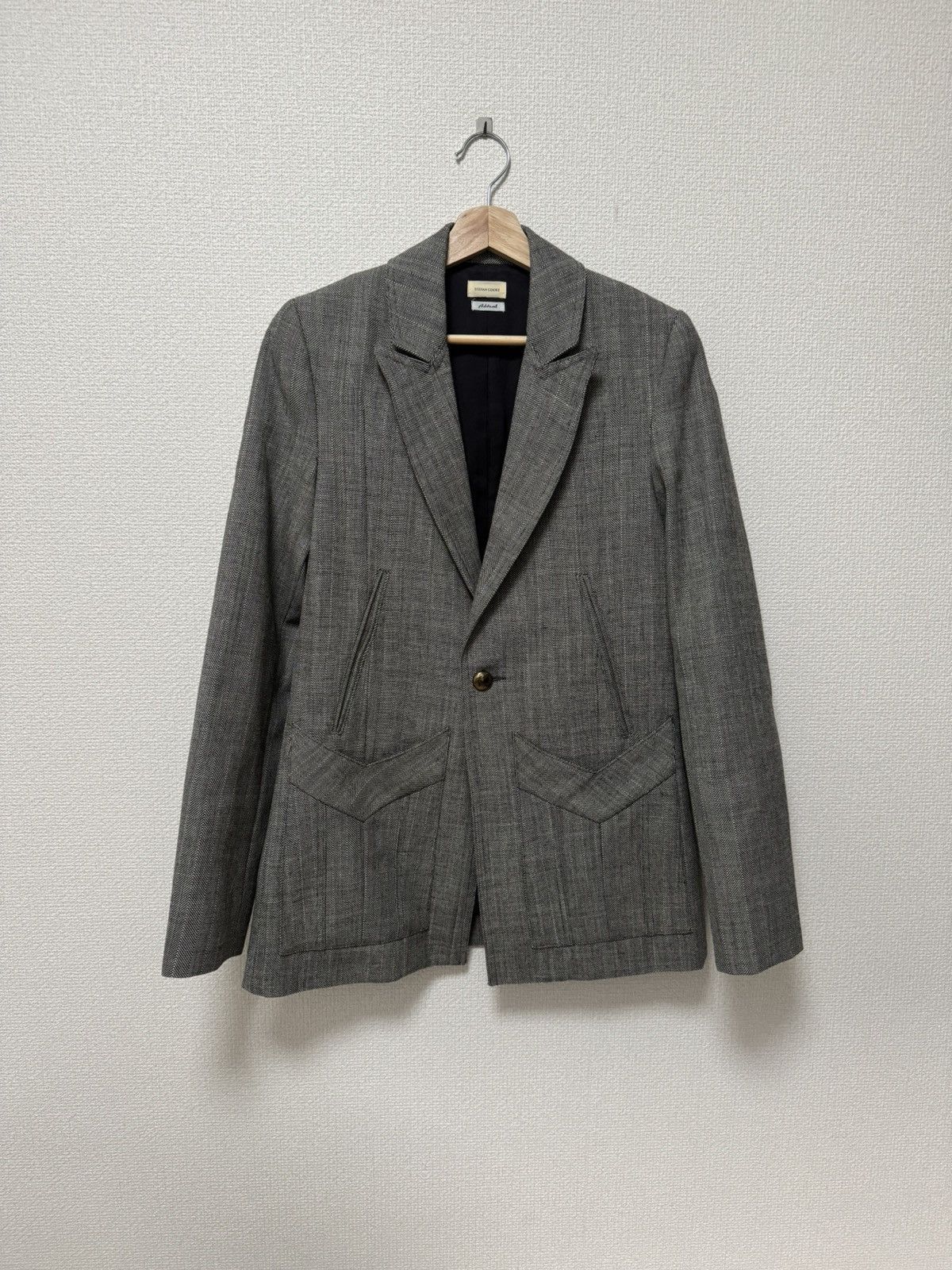 Stefan Cooke Stefen Cooke SS21 Tweed tailored jacket Size US S / EU 44-46 / 1 - 1 Thumbnail