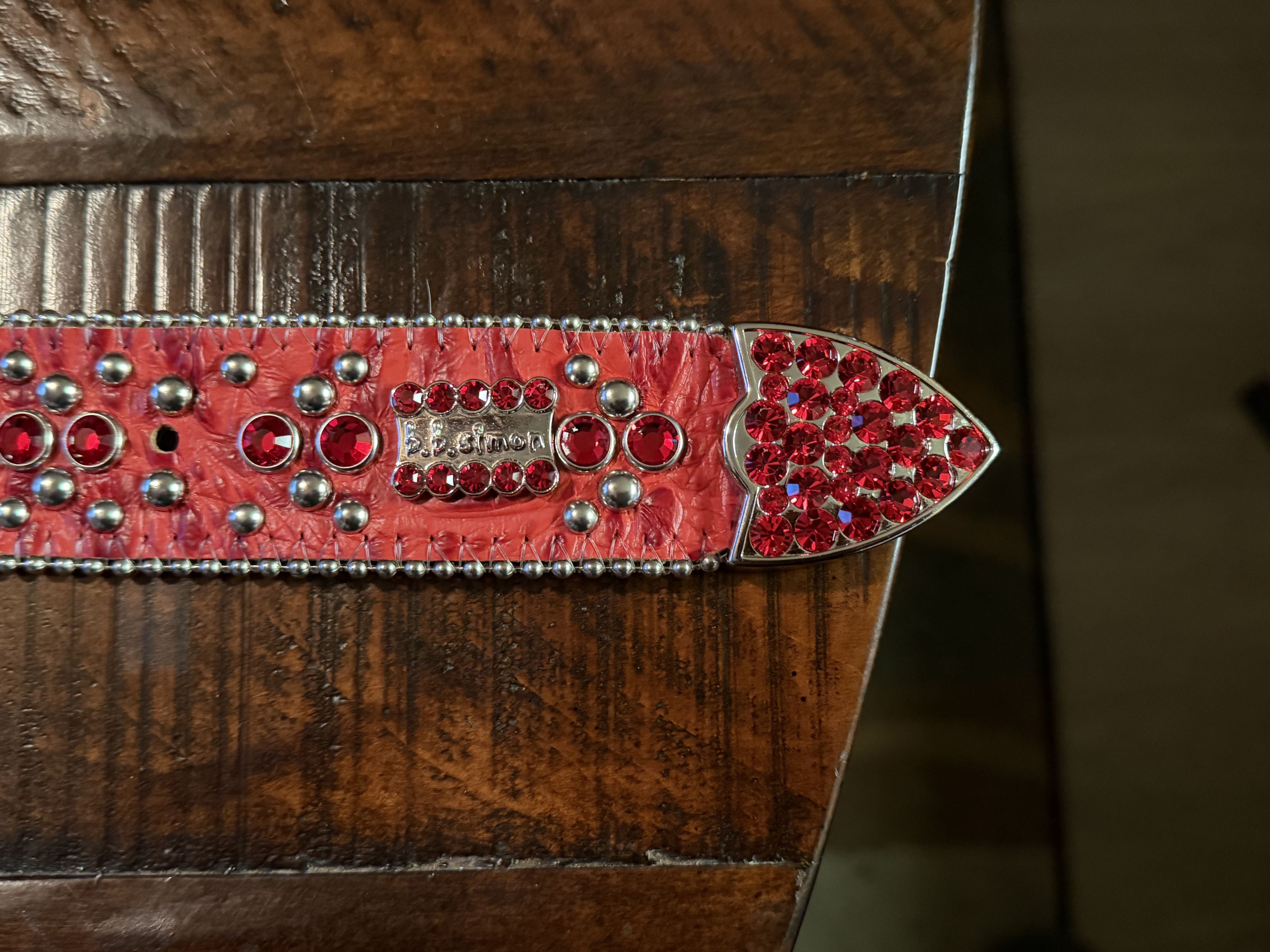 B.B. Simon Supreme X B.B. Simon Belt Red L/XL Size ONE SIZE - 12 Thumbnail