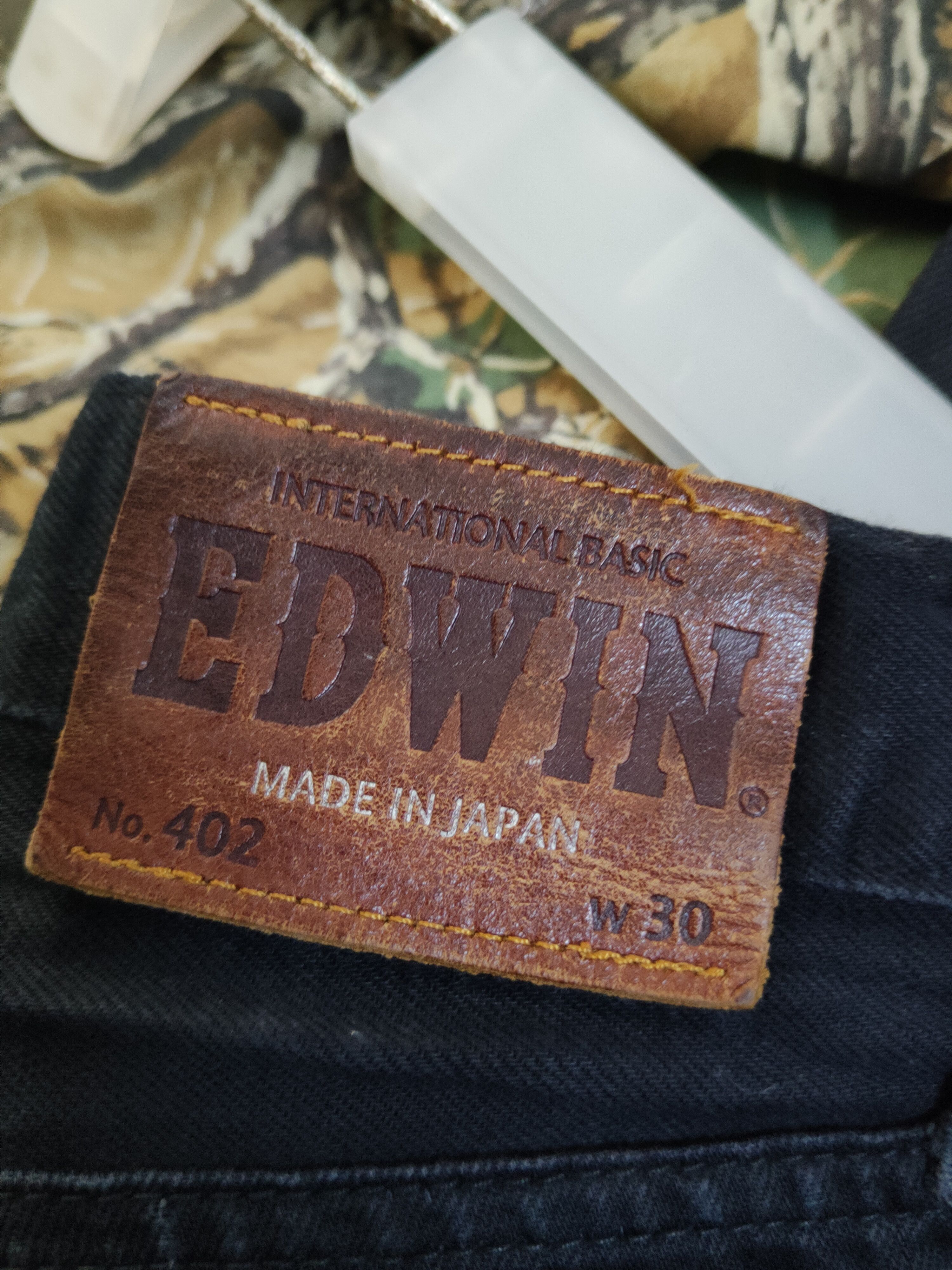 Edwin Edwin Black Distressed Ripped denim Jeans #W1714 Size US 30 / EU 46 - 12 Thumbnail