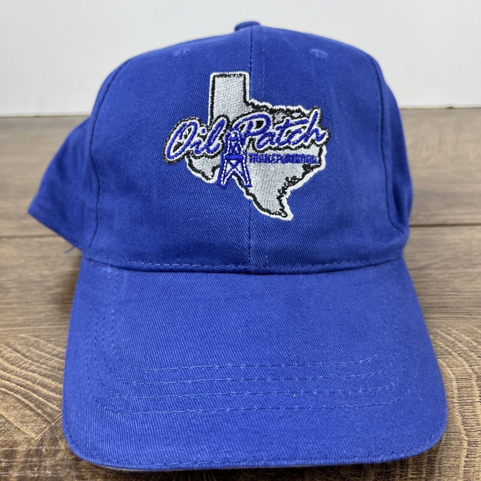 Other Texas Oil Patch Hat Oil Patch Blue Hat Adjustable Adult Size Size ONE SIZE - 4 Thumbnail