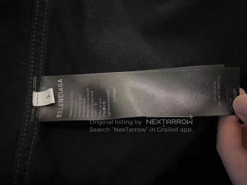 Balenciaga Balenciaga Tape denim jacket Size US S / EU 44-46 / 1 - 4 Thumbnail