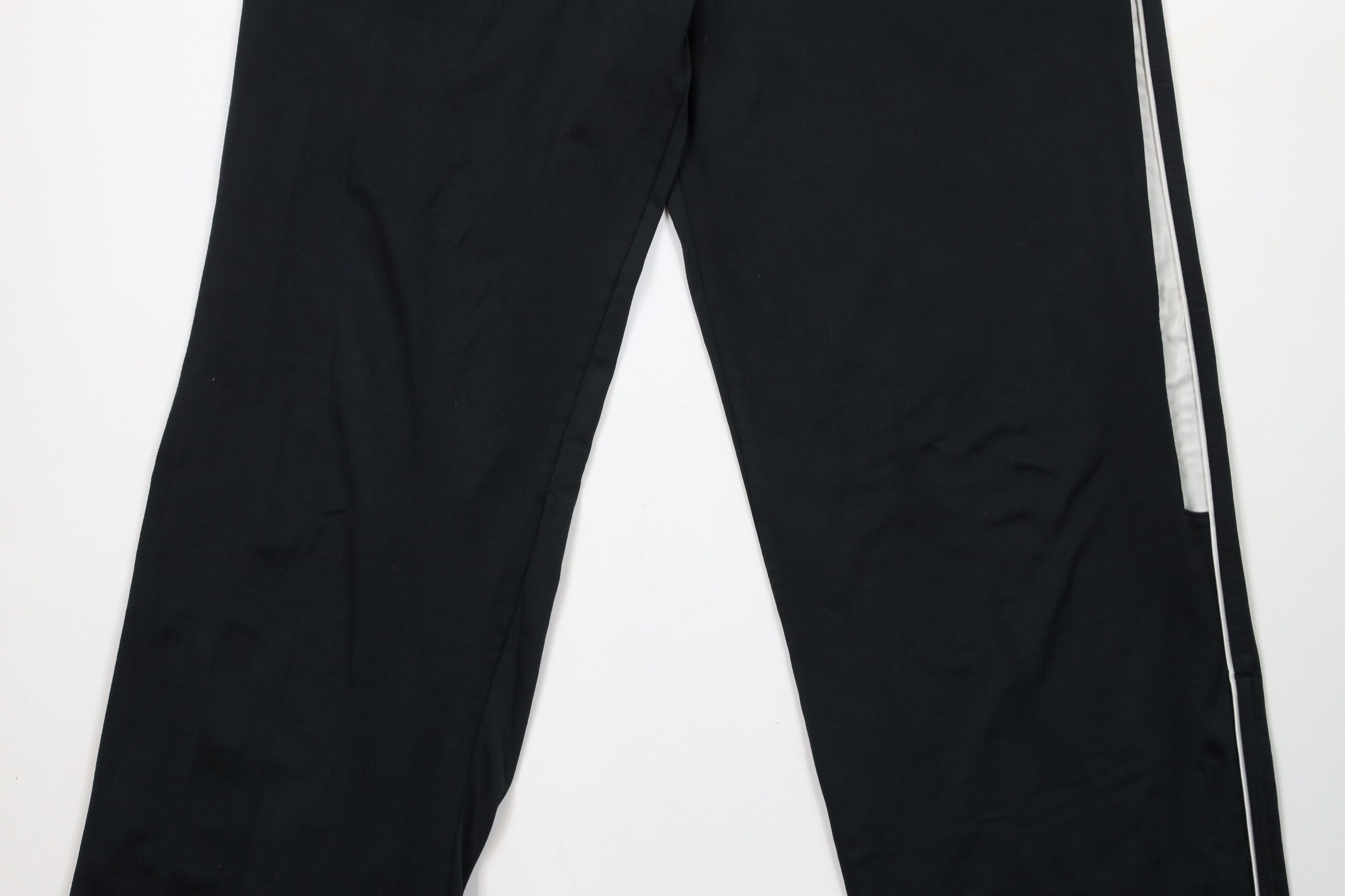 Nike × Vintage Vintage Nike Basketball Mini Swoosh Wide Leg Sweatpants Size US 36 / EU 52 - 3 Thumbnail