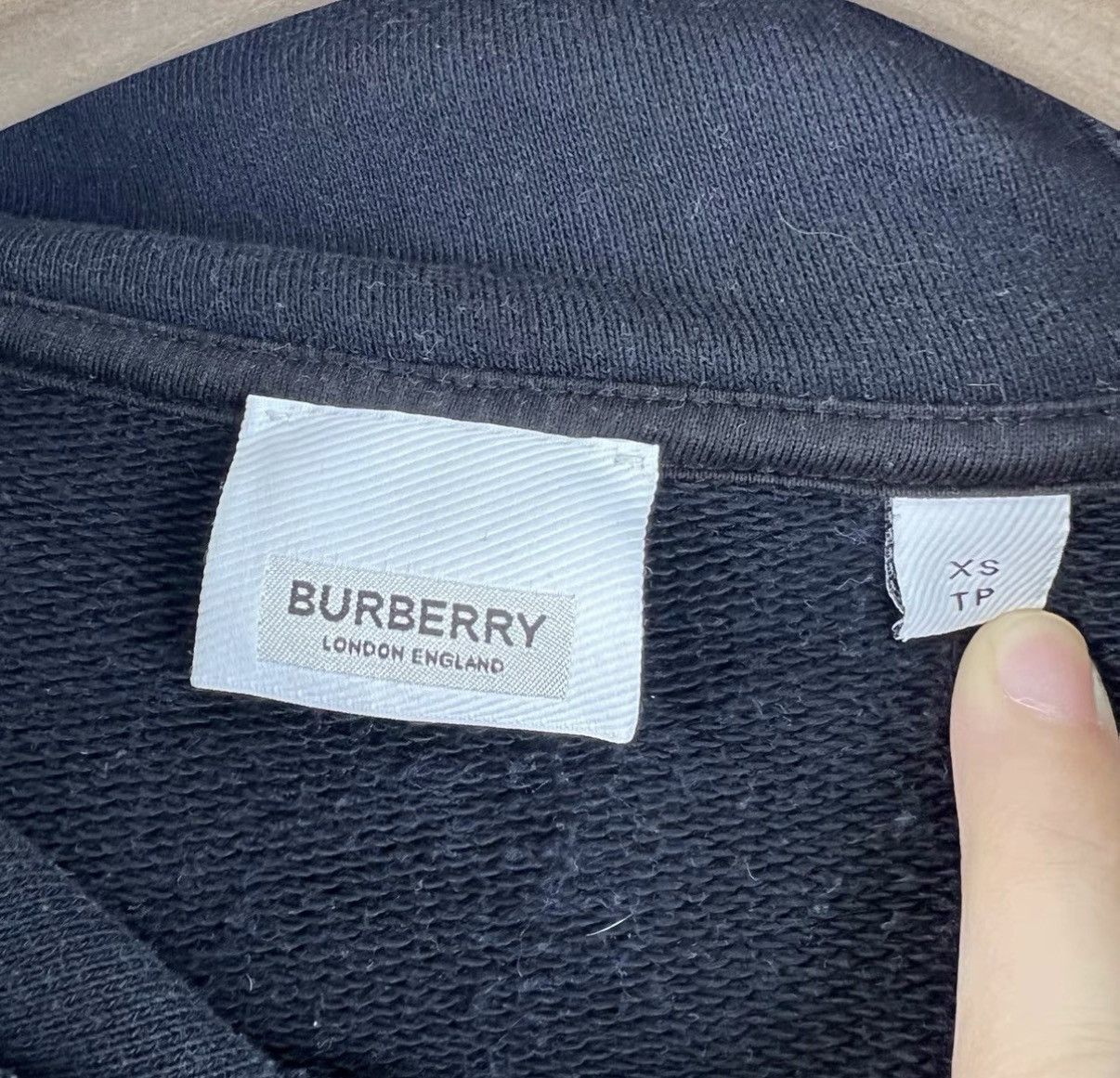 Burberry Burberry Unisex Star Pattern Cotton Hoodie K12 Size US XS / EU 42 / 0 - 4 Thumbnail