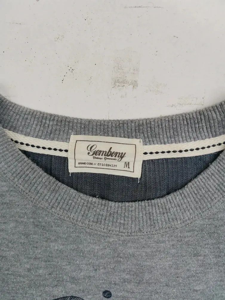 Japanese Brand Vintage!!! Gembony San Diego 1984 Big Logo Sweatshirts Size US M / EU 48-50 / 2 - 4 Thumbnail