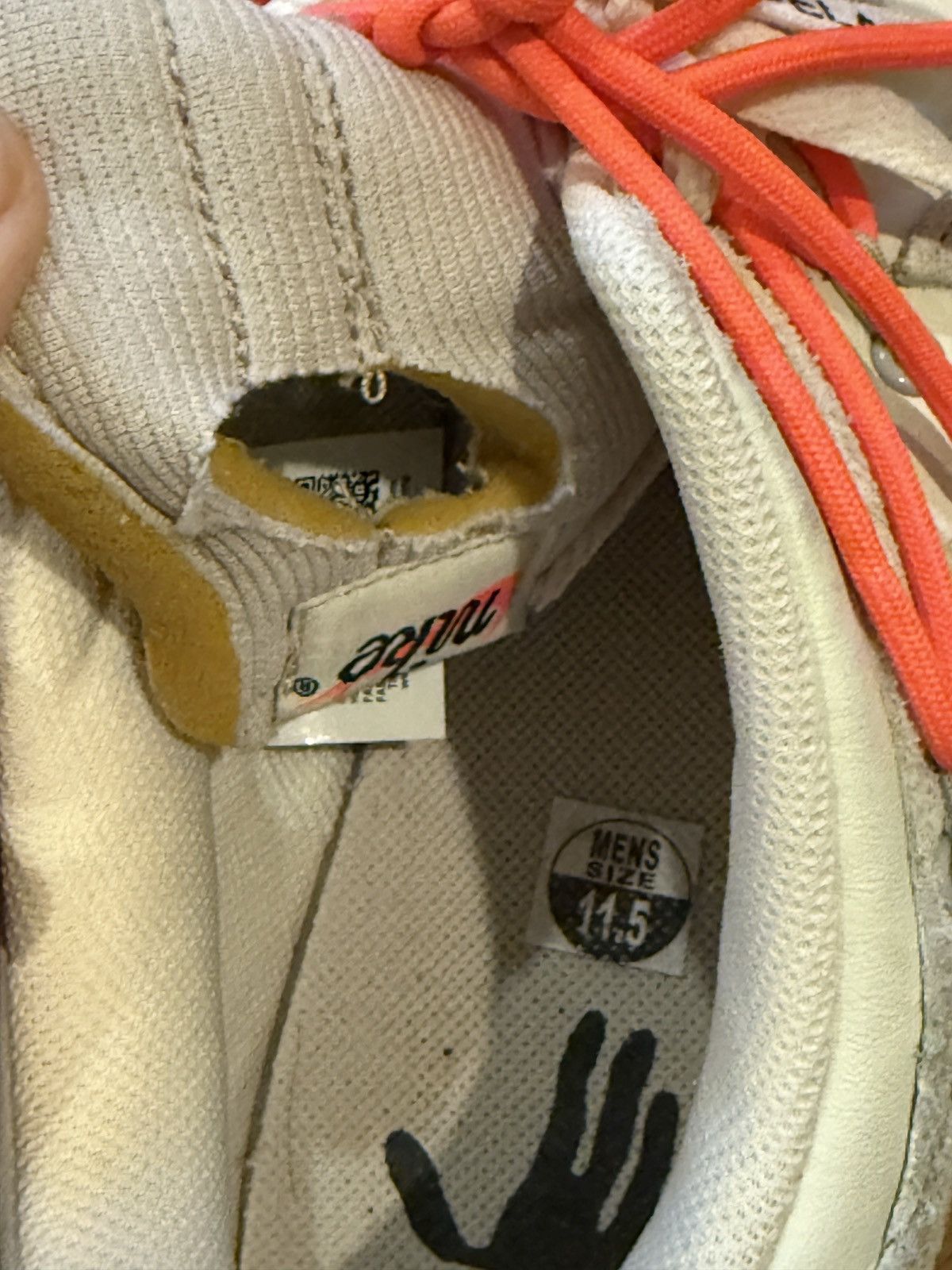 Nike × Off-White Nike Off-White Dunks Lot 11 size 11.5 Size US 11.5 / EU 44-45 - 11 Thumbnail