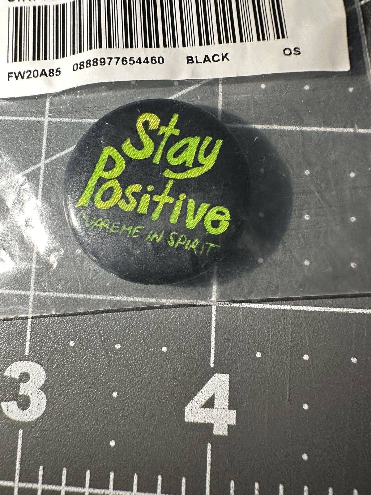 Supreme Supreme Stay Positive Pin Set Size ONE SIZE - 3 Thumbnail