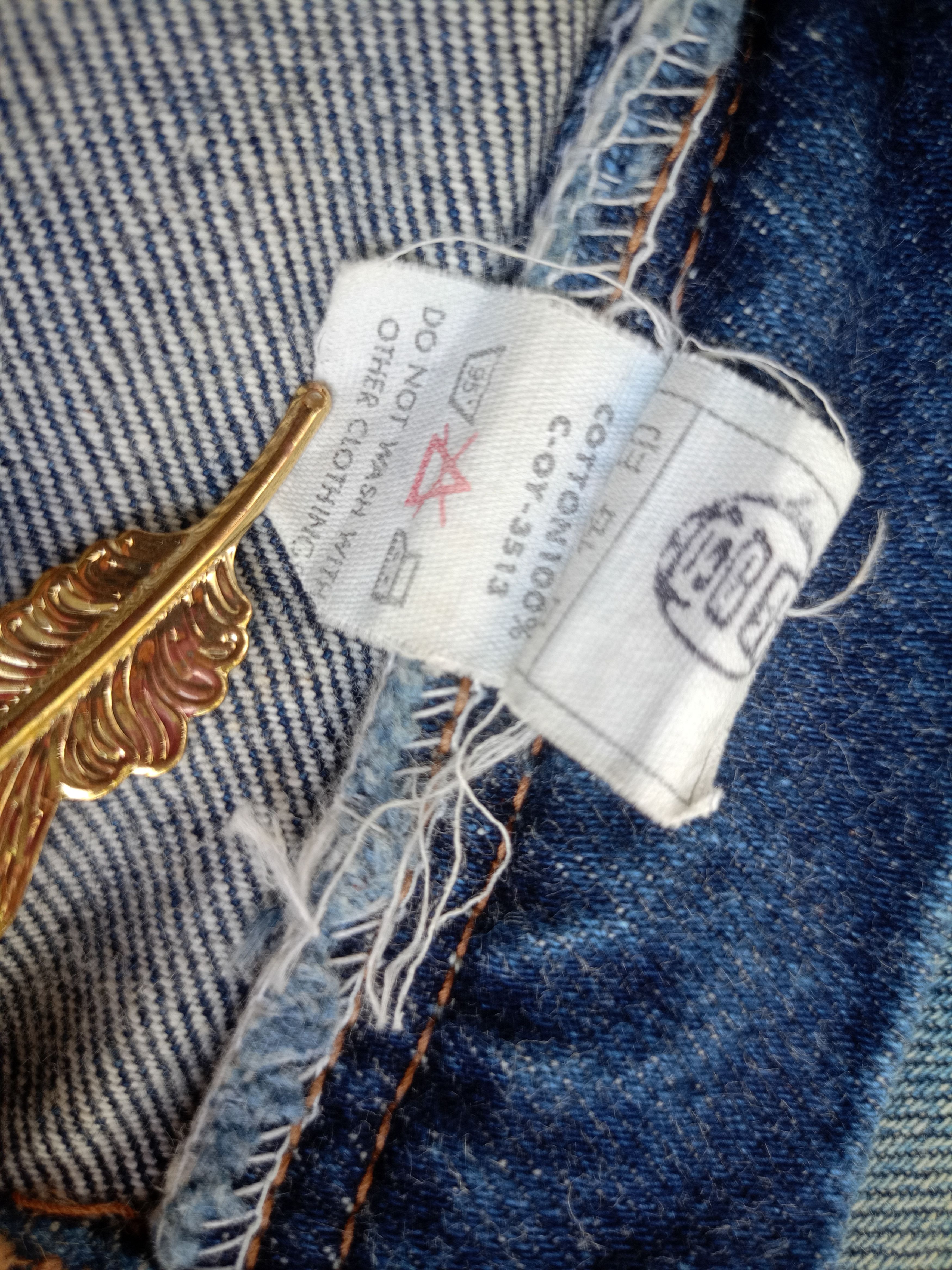 Big John × Vintage BIG JOHN Distressed Vintage Streetwear Denim Size US 30 / EU 46 - 17 Thumbnail
