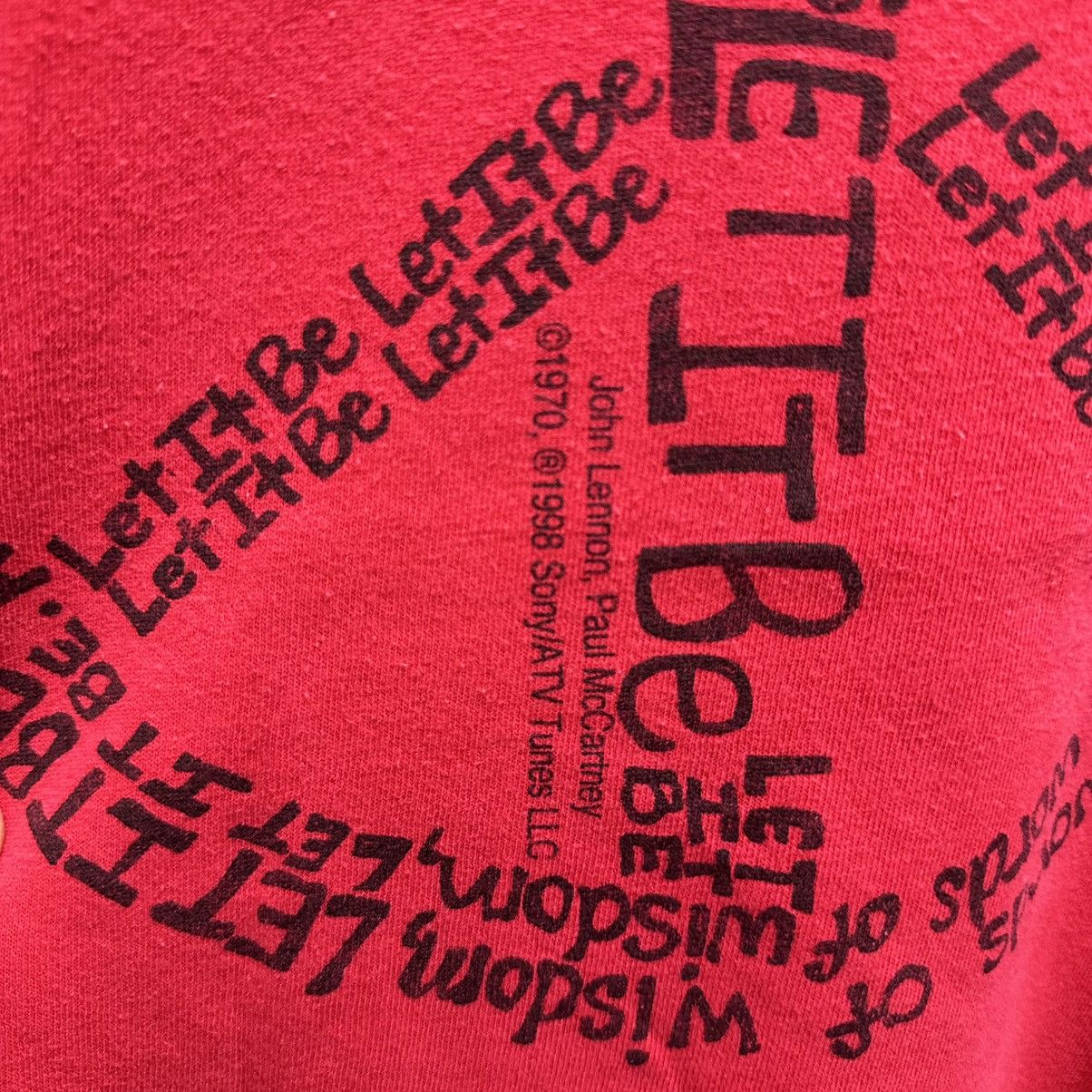 Anvil × Band Tees × Vintage Rare The Beatles Let It Be Tees Size US XL / EU 56 / 4 - 3 Thumbnail