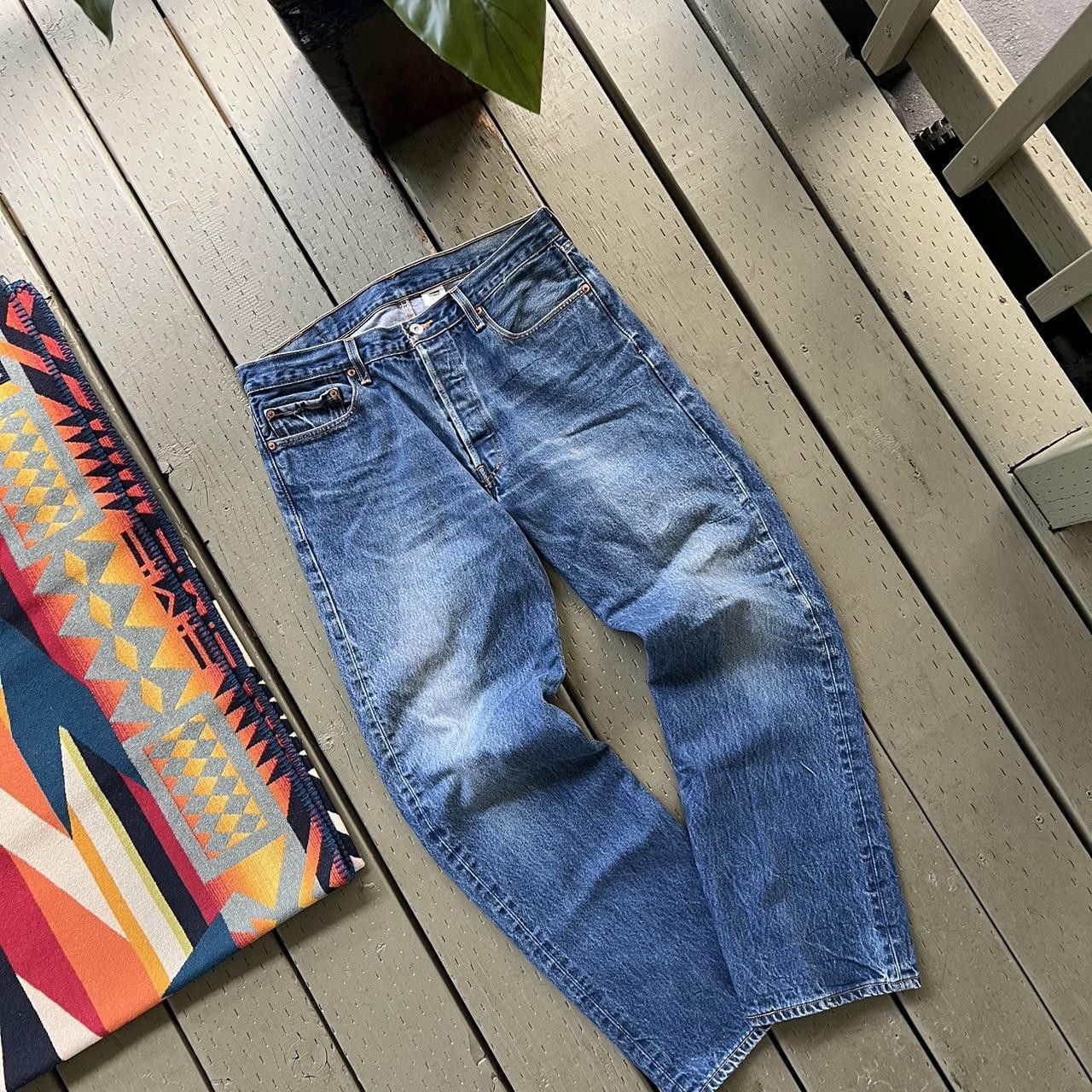 Levi's × Vintage Levis 501 Vintage Denim Jeans Size US 32 / EU 48 - 2 Thumbnail