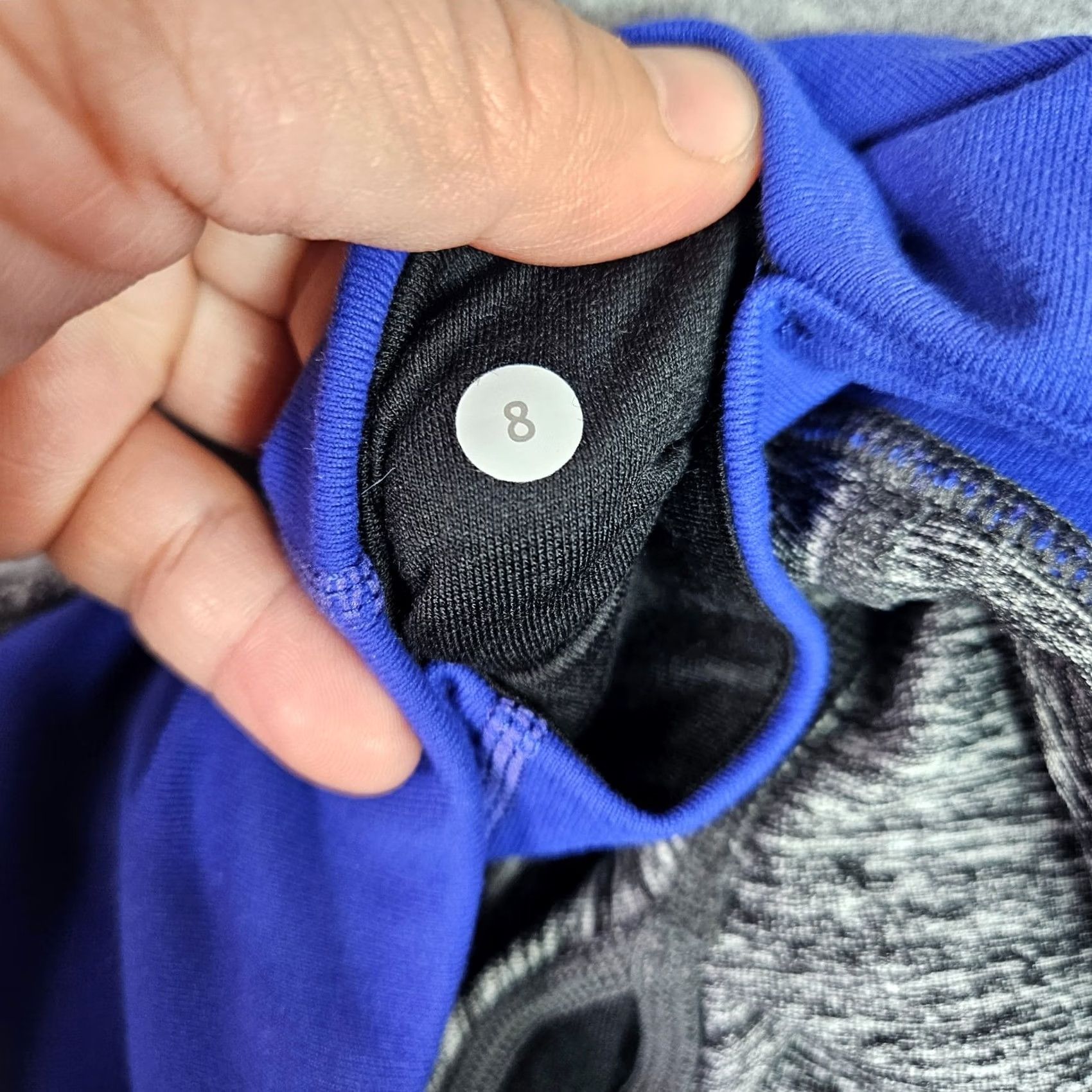 Lululemon Lululemon Purple Grey Women’s Outdoor Workout Legging Size 8 Size 30" / US 8 / IT 44 - 6 Thumbnail