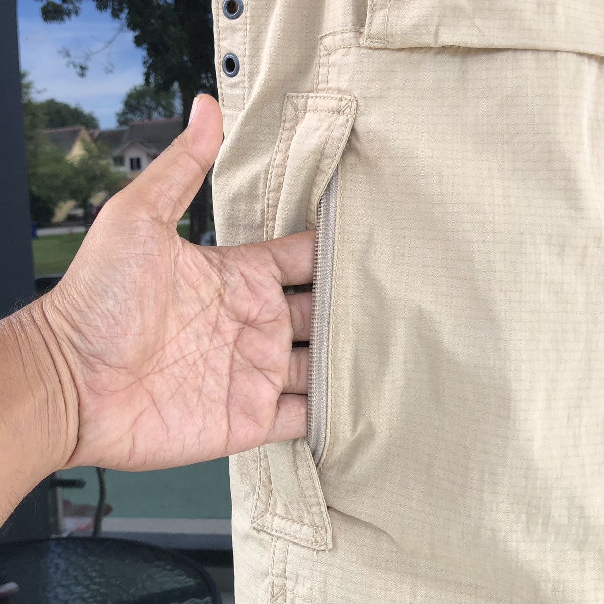 Eddie Bauer Eddie Bauer Travex Safari Travel Full Zip Snap Khaki Vest Size US M / EU 48-50 / 2 - 4 Thumbnail