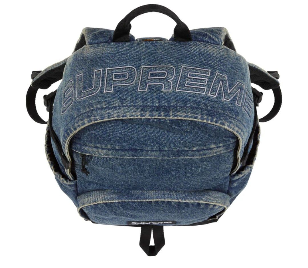 Supreme Supreme Denim Backpack Size ONE SIZE - 4 Thumbnail