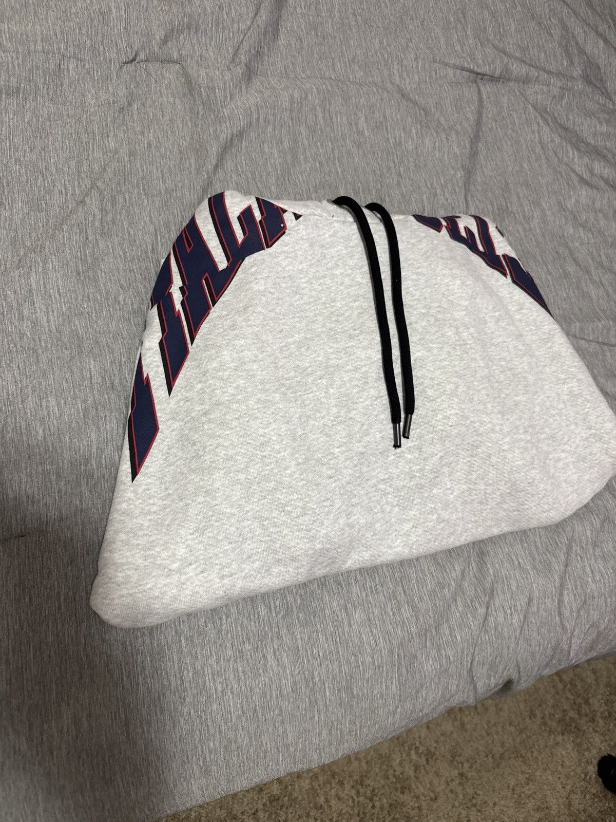 Palm Angels Palm Angels Broken Over Logo Hoodie Size US S / EU 44-46 / 1 - 2 Thumbnail