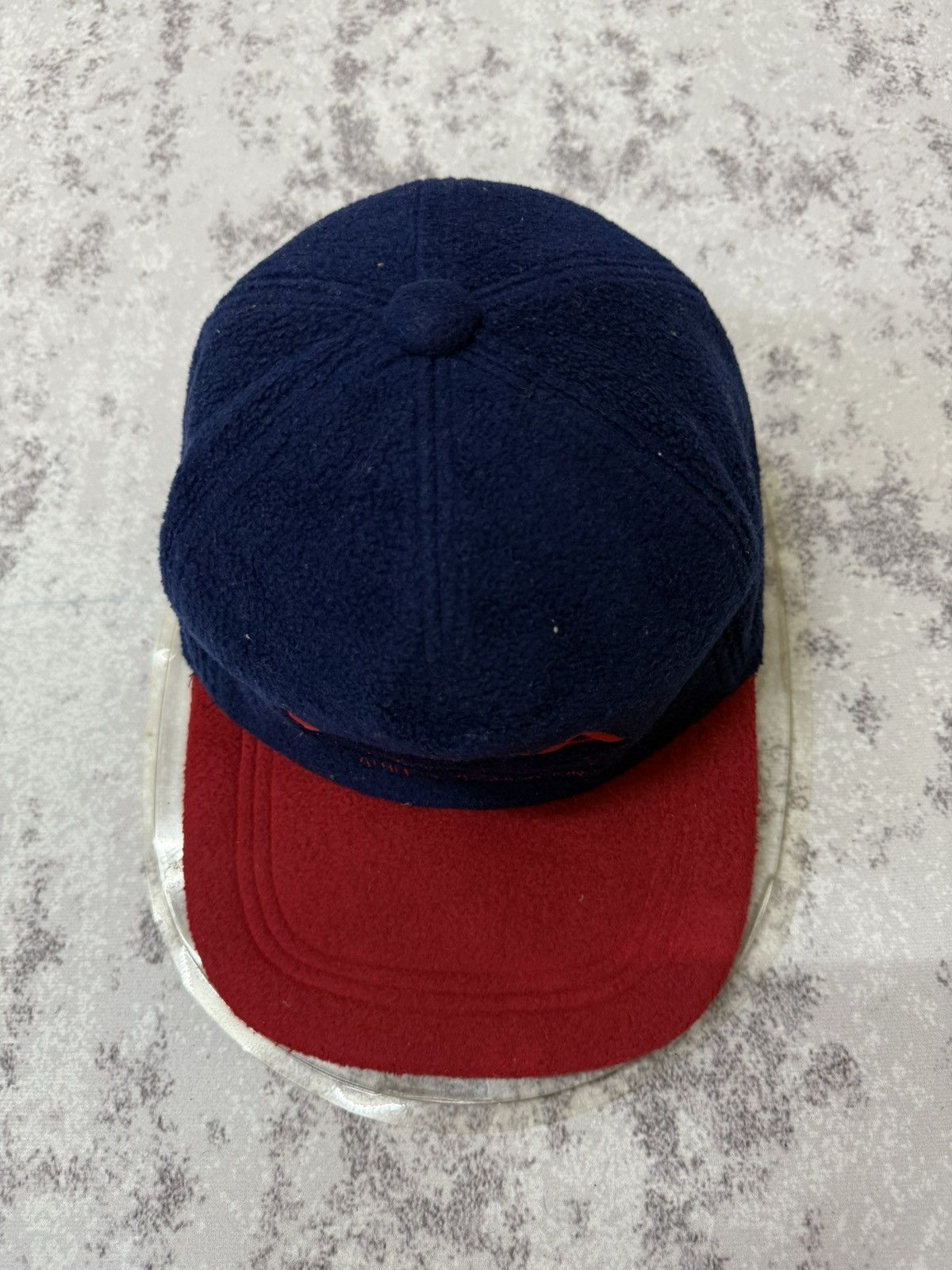 Japanese Brand Vintage Asia NCAA The National Collegiate Athletic Flece Cap Size ONE SIZE - 5 Thumbnail