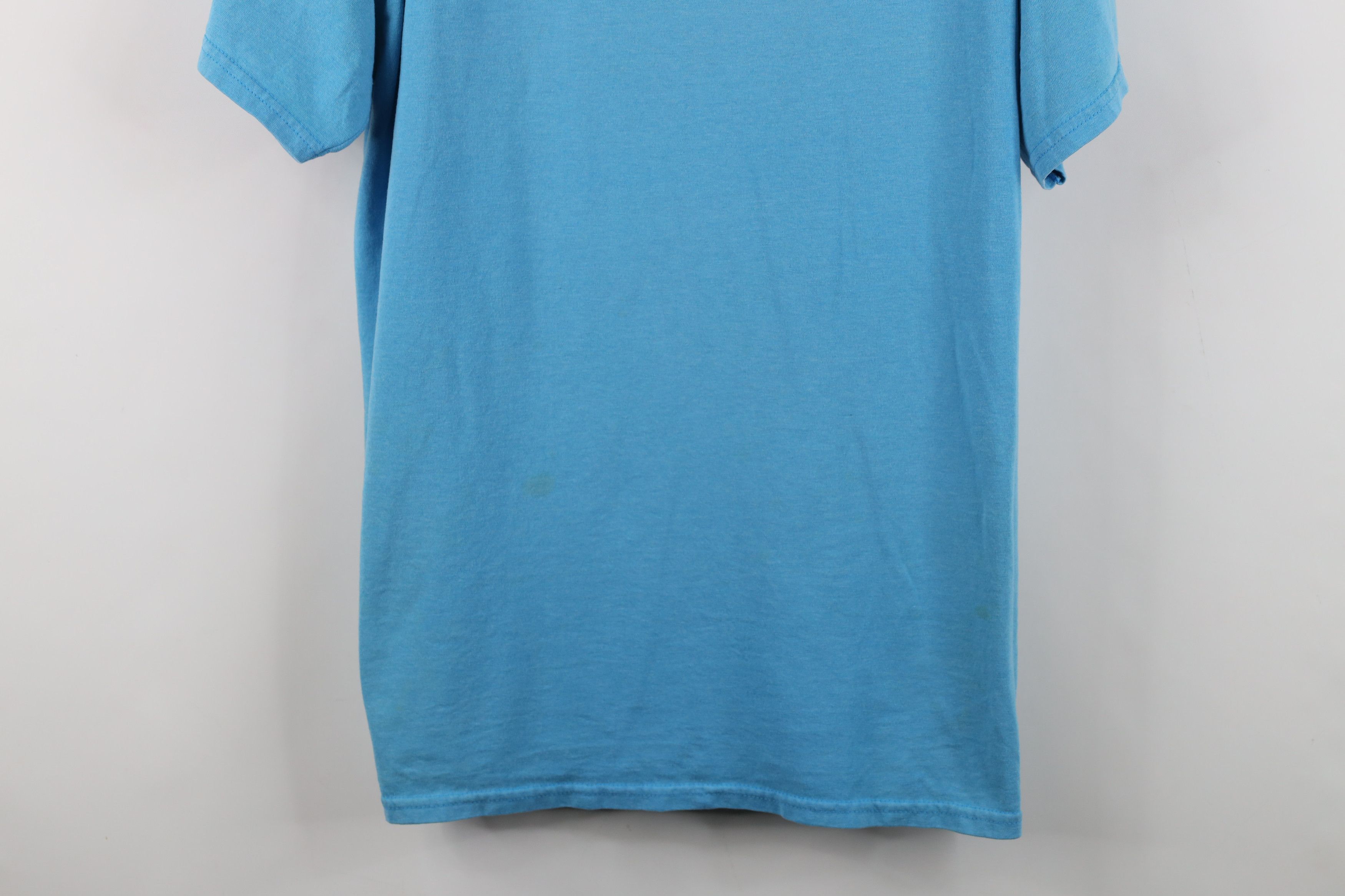 Vintage Vintage Ron Jon Surfboards Spell Out Surfing T-Shirt Blue Size US L / EU 52-54 / 3 - 3 Thumbnail