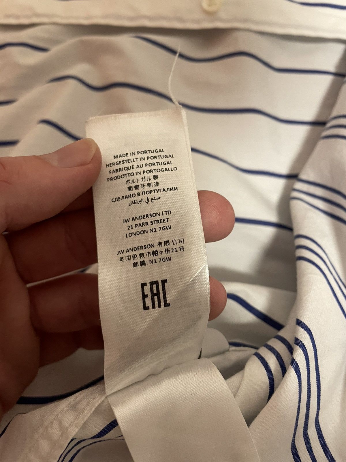 JW Anderson JW. Anderson Button Up Shirt Size US M / EU 48-50 / 2 - 6 Thumbnail