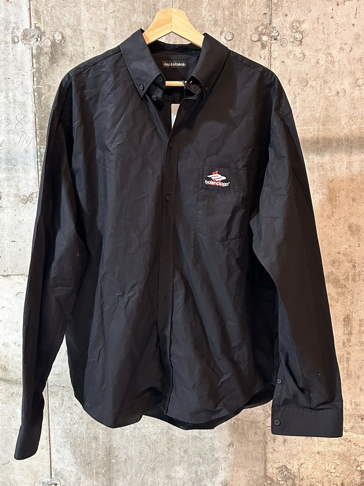 Balenciaga Balenciaga 3B Cropped Button Up Size US S / EU 44-46 / 1 - 2 Thumbnail