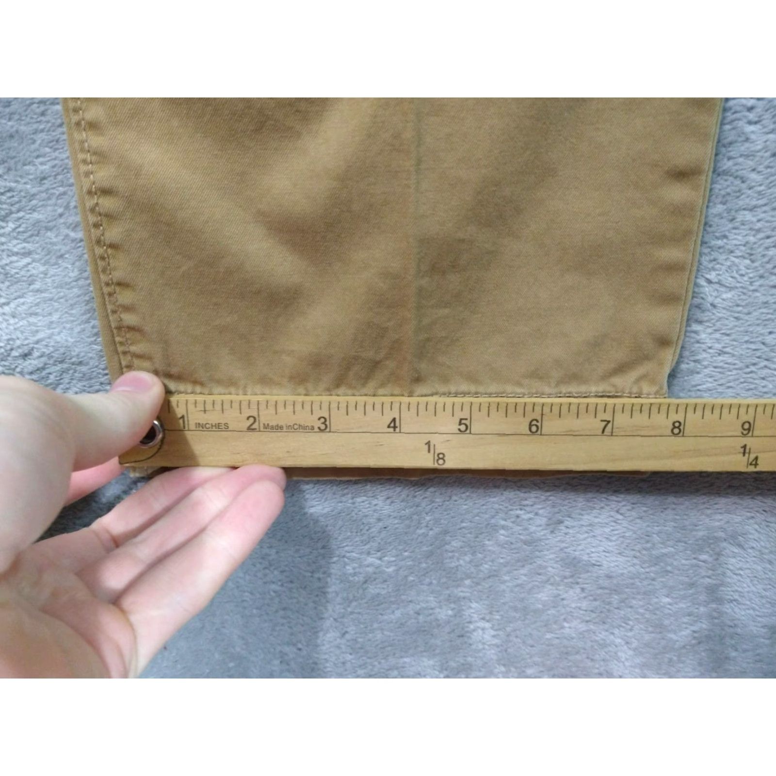 American Eagle Outfitters American Eagle Pants Mens 32x32 Beige Chino Flat Front Mid Rise Straight Original Size US 32 / EU 48 - 6 Thumbnail