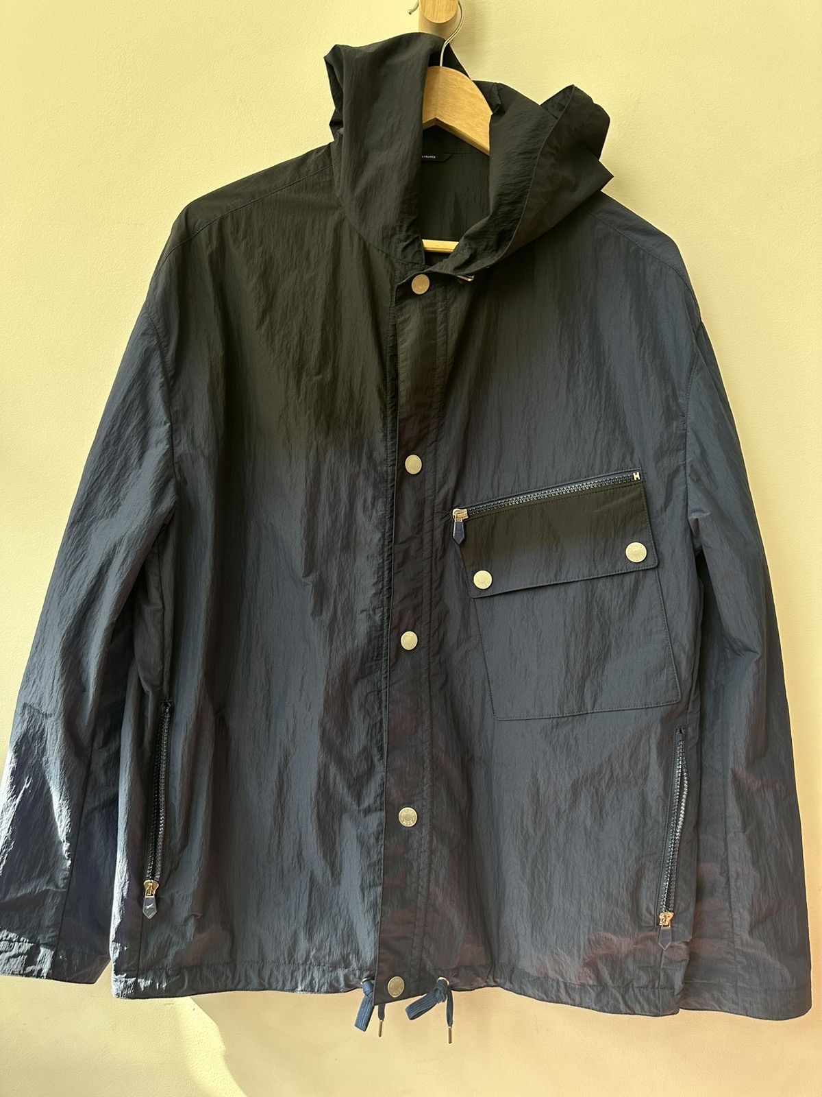 Hermes $4700 Hermes Ombré Rain Jacket Size US M / EU 48-50 / 2 - 1 Thumbnail