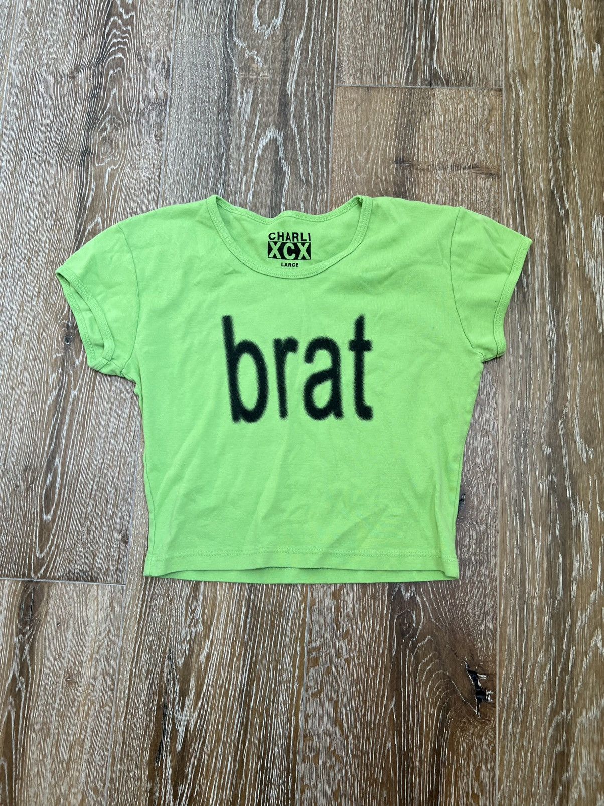 Other Charli xcx brat cropped tee Size L / US 10 / IT 46 - 1 Thumbnail