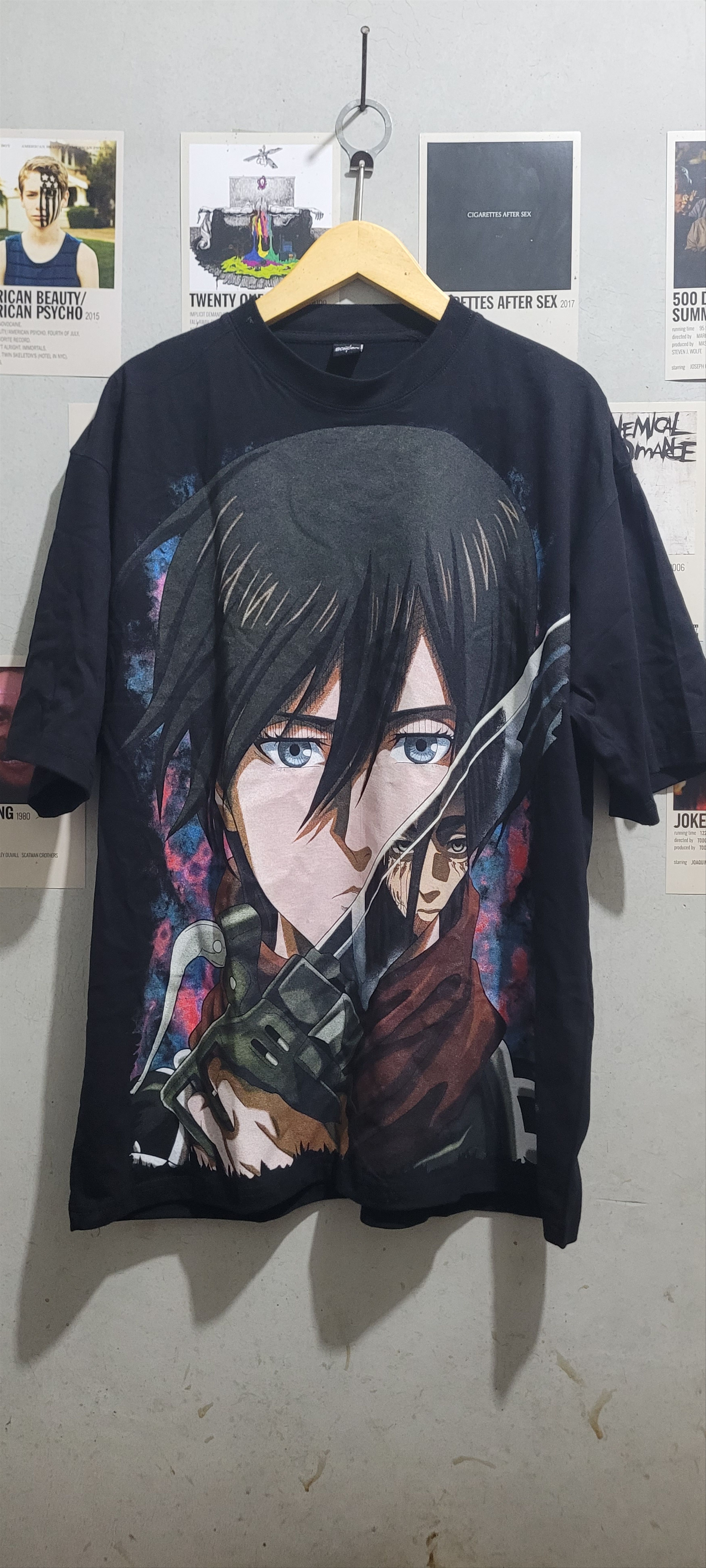 Anime Mikasa & Eren AOT The Last War Rumbling Size US XL / EU 56 / 4 - 1 Thumbnail