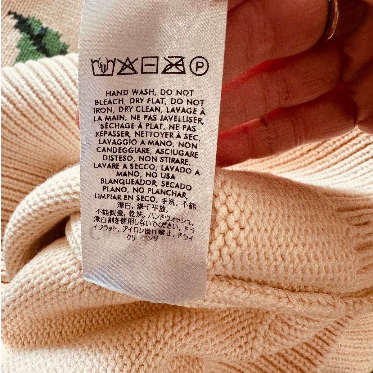 Casablanca NWT Casablanca Cream Kapalia Oranges Intarsia Sweater XXL Size XL / US 12-14 / IT 48-50 - 12 Thumbnail