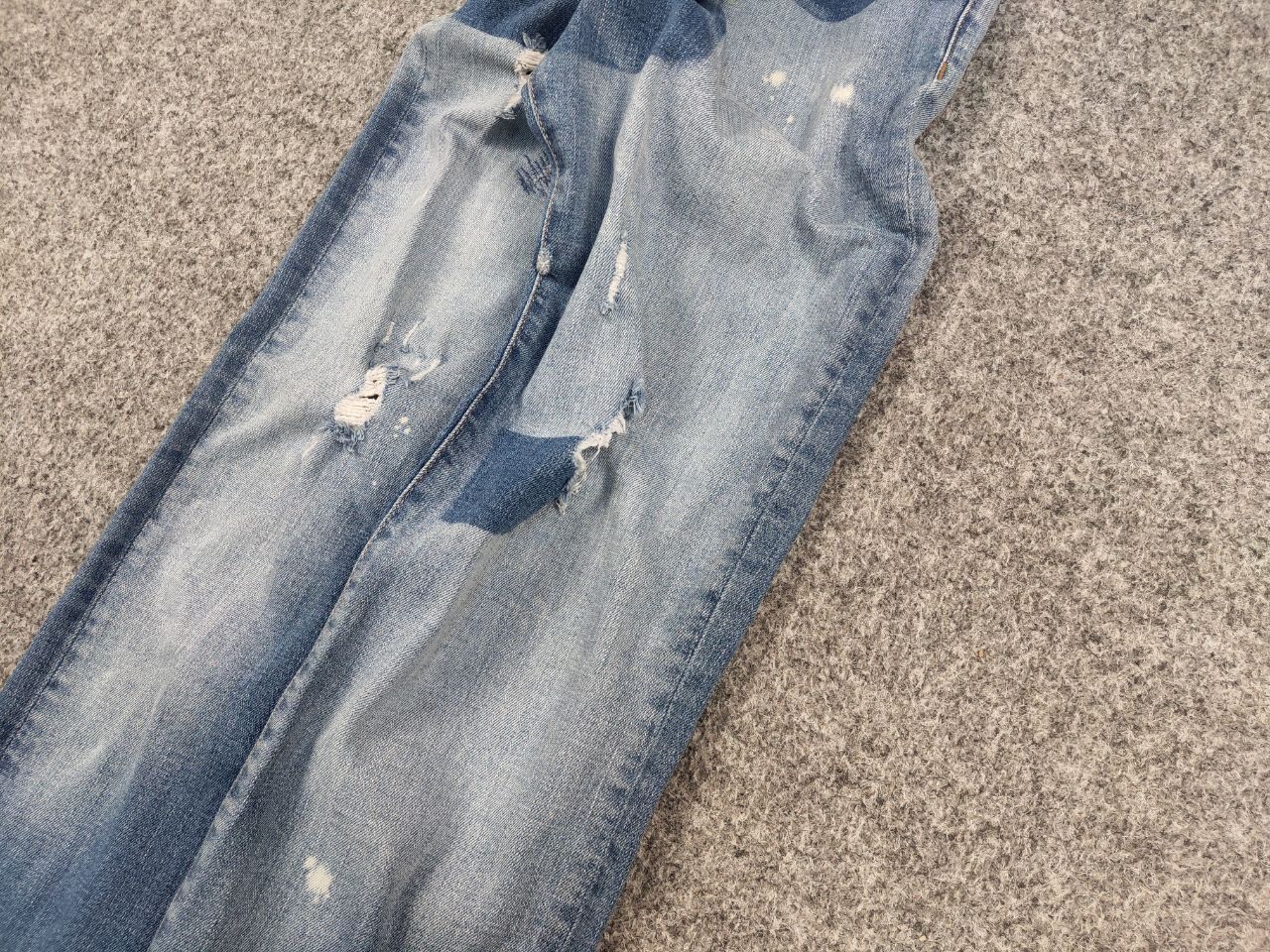 Dsquared2 Vintage 90s Dsquared2 authentic Distressed Paint Denim Jeans Size US 32 / EU 48 - 6 Thumbnail