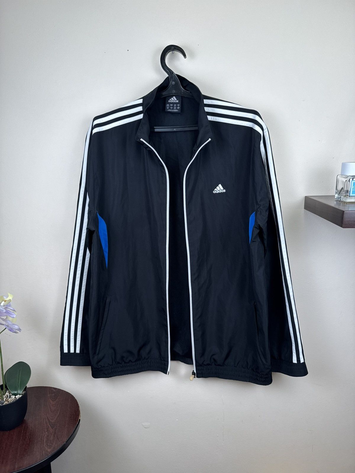 Adidas Vintage Adidas Track Jacket Windbreaker Spring Lightweight L Size US L / EU 52-54 / 3 - 3 Thumbnail