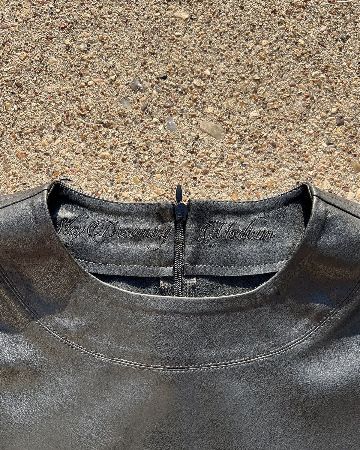 Other Stopdreaming Faux Leather T-Shirt Size US M / EU 48-50 / 2 - 5 Thumbnail