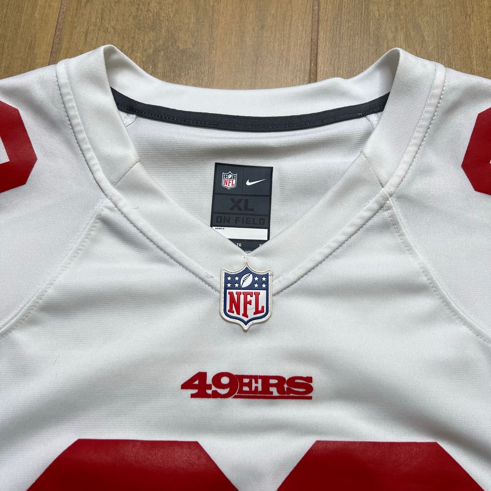 Nike Nike San Francisco 49ers #88 Lido Bay On Field NFL Jersey XL Size US XL / EU 56 / 4 - 13 Thumbnail