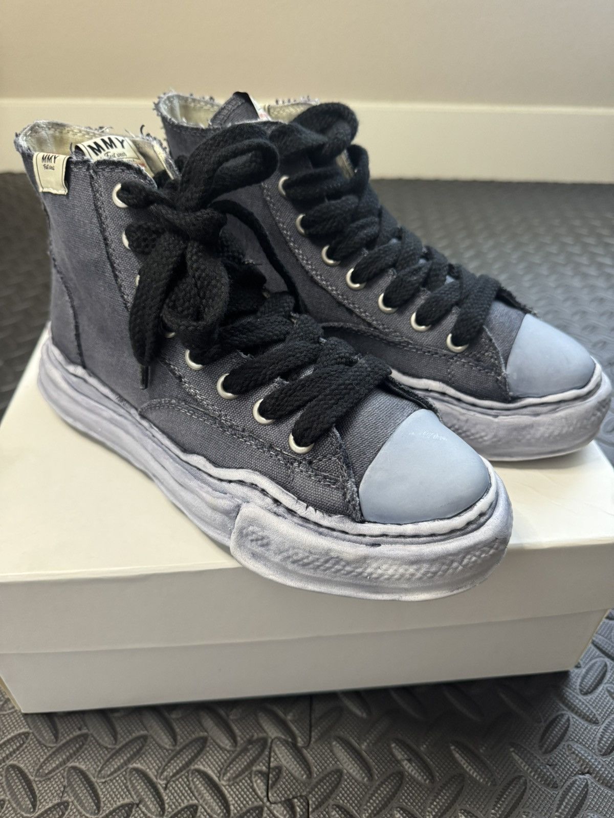 Maison MIHARA YASUHIRO Hank High Dyed Grey Size US 8 / EU 41 - 2 Thumbnail