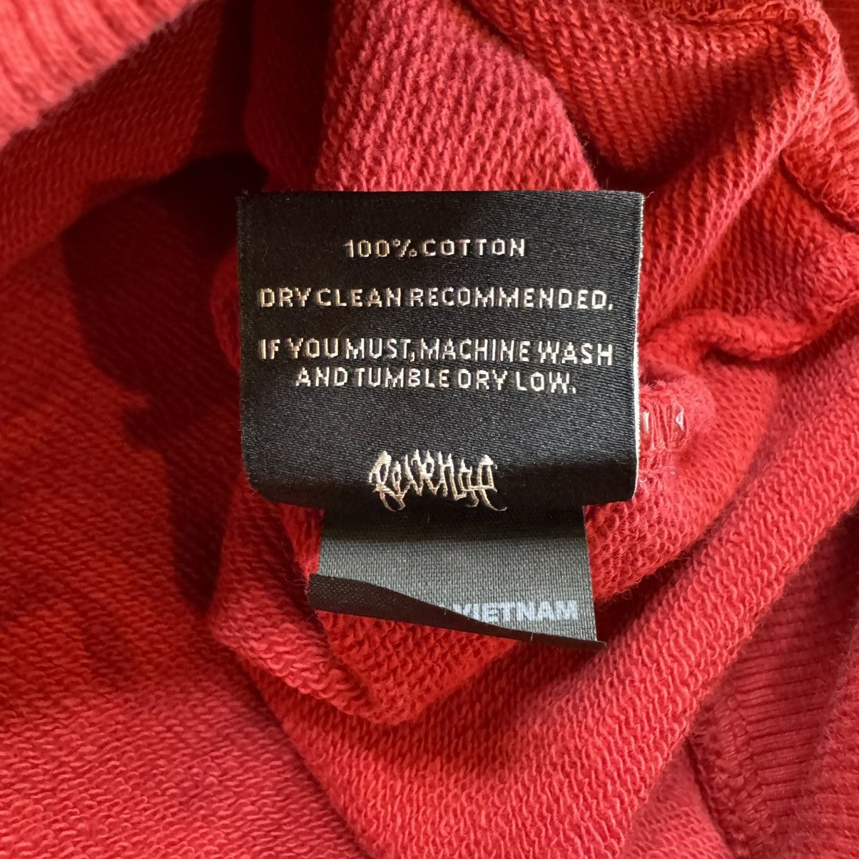 Revenge Revenge X Lightning Heartbreak Hoodie Red/Red SIZE MEDIUM Size US M / EU 48-50 / 2 - 10 Thumbnail
