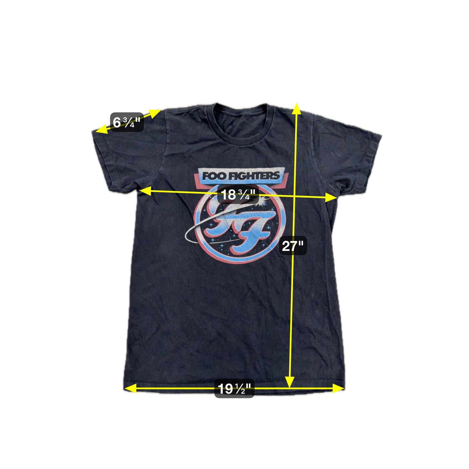 Other Vintage Foo Fighters Logo T-Shirt Black Rare Size US M / EU 48-50 / 2 - 3 Thumbnail