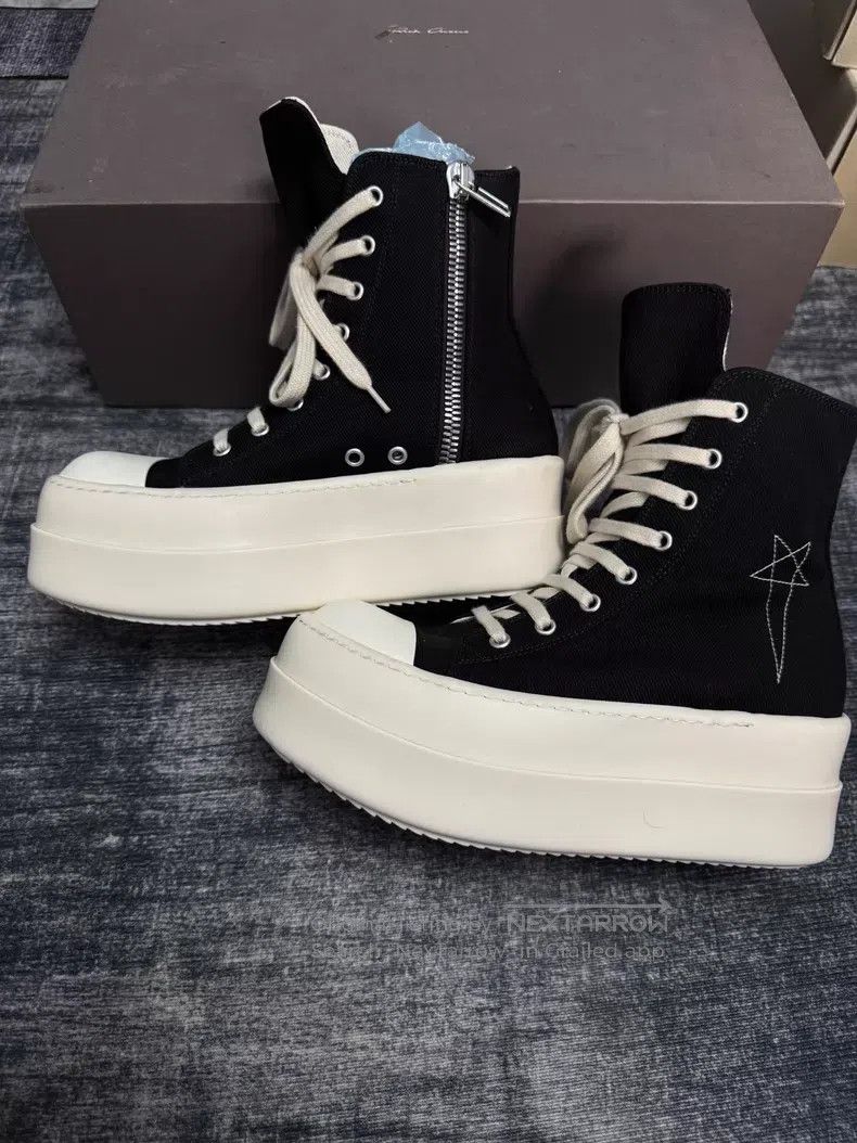 Rick Owens Rick Owens High top platform Converse shoes Size US 7 / IT 37 - 4 Thumbnail