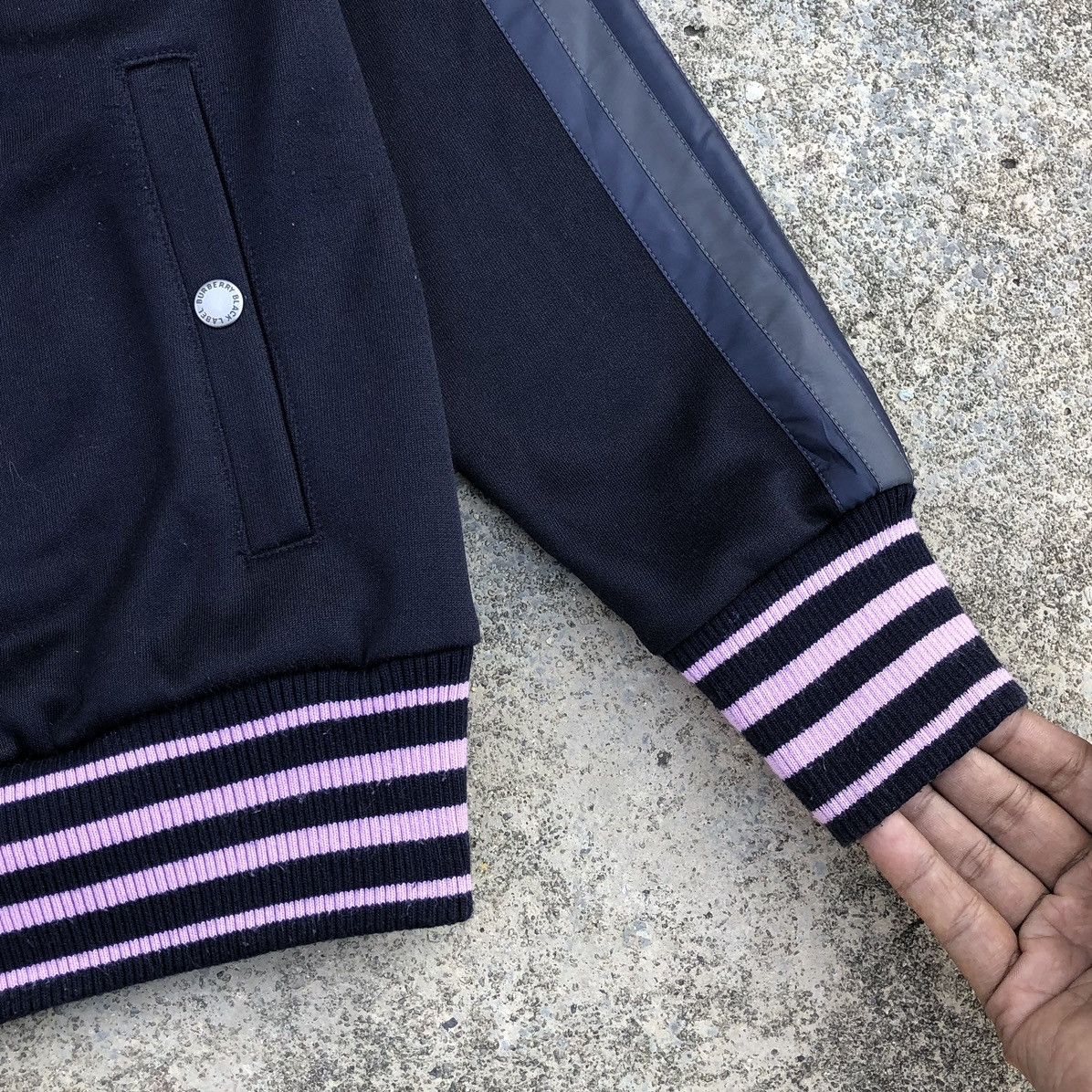 Burberry Burberry Black Label Embroidery Logo Zip-up Track Jacket Size US M / EU 48-50 / 2 - 9 Thumbnail