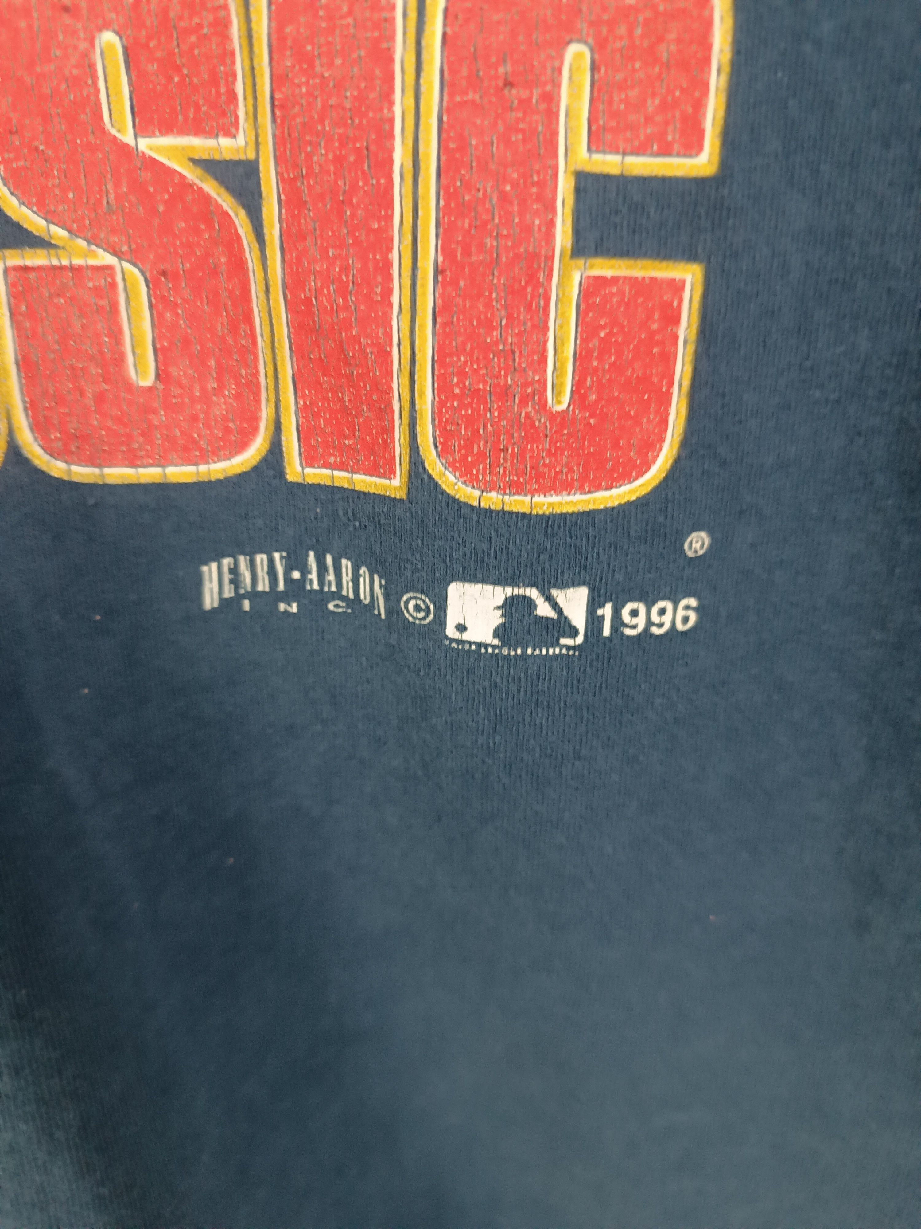 MLB VINTAGE 90'S WORLD SERIES BRAVES VS YANKEES VERY RARE MLB Size US L / EU 52-54 / 3 - 10 Thumbnail