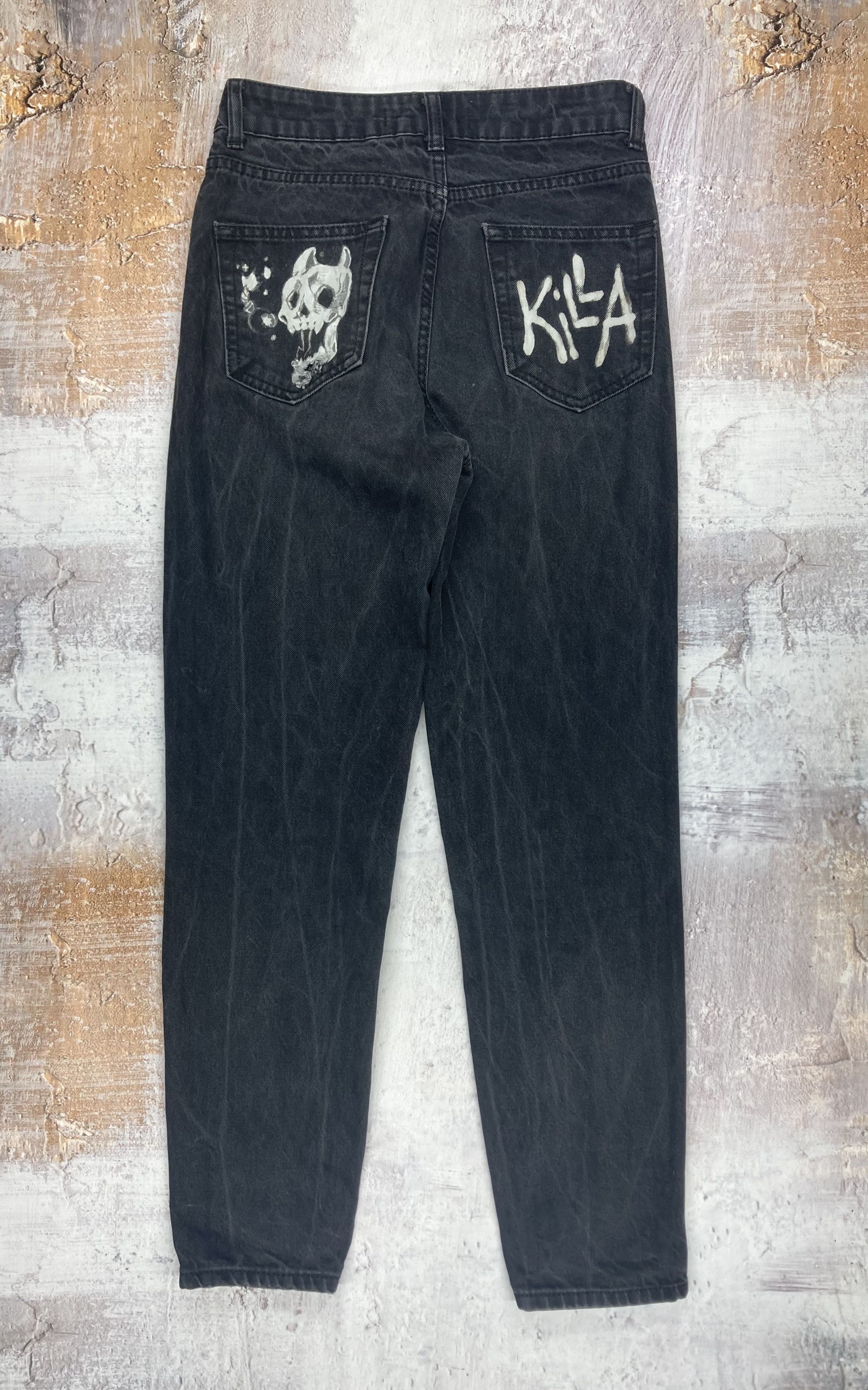 Vintage Vintage Denim Jeans Printed Women’s Size 27 Size 27" / US 4 / IT 40 - 5 Thumbnail