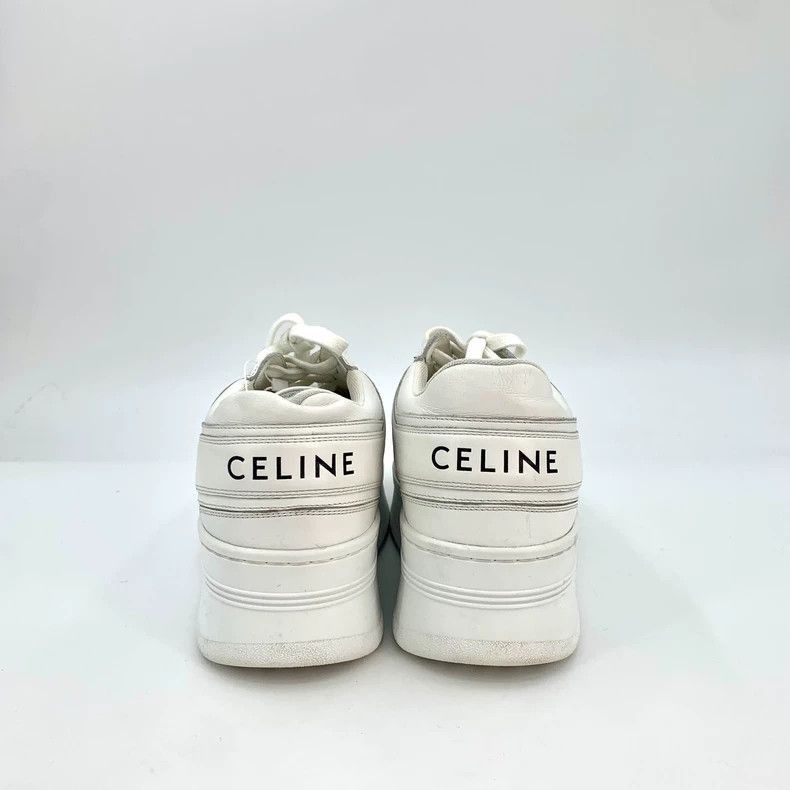 Celine Celine White Thick Sole Casual Sneakers Size US 8 / EU 41 - 4 Thumbnail