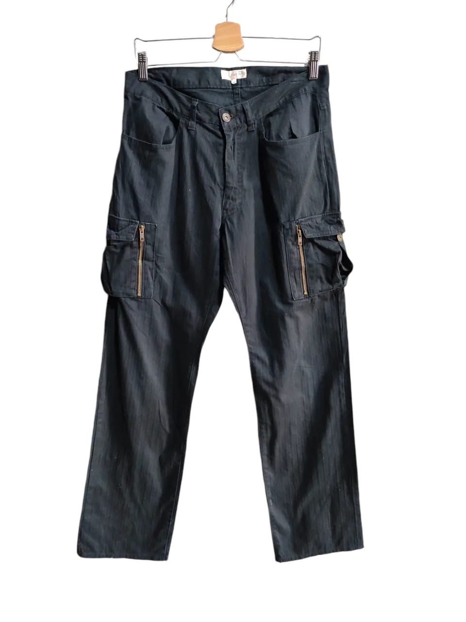 Japanese Brand BC Factory Japan Black Cargo Multipocket Tactical Pants Size US 32 / EU 48 - 1 Thumbnail