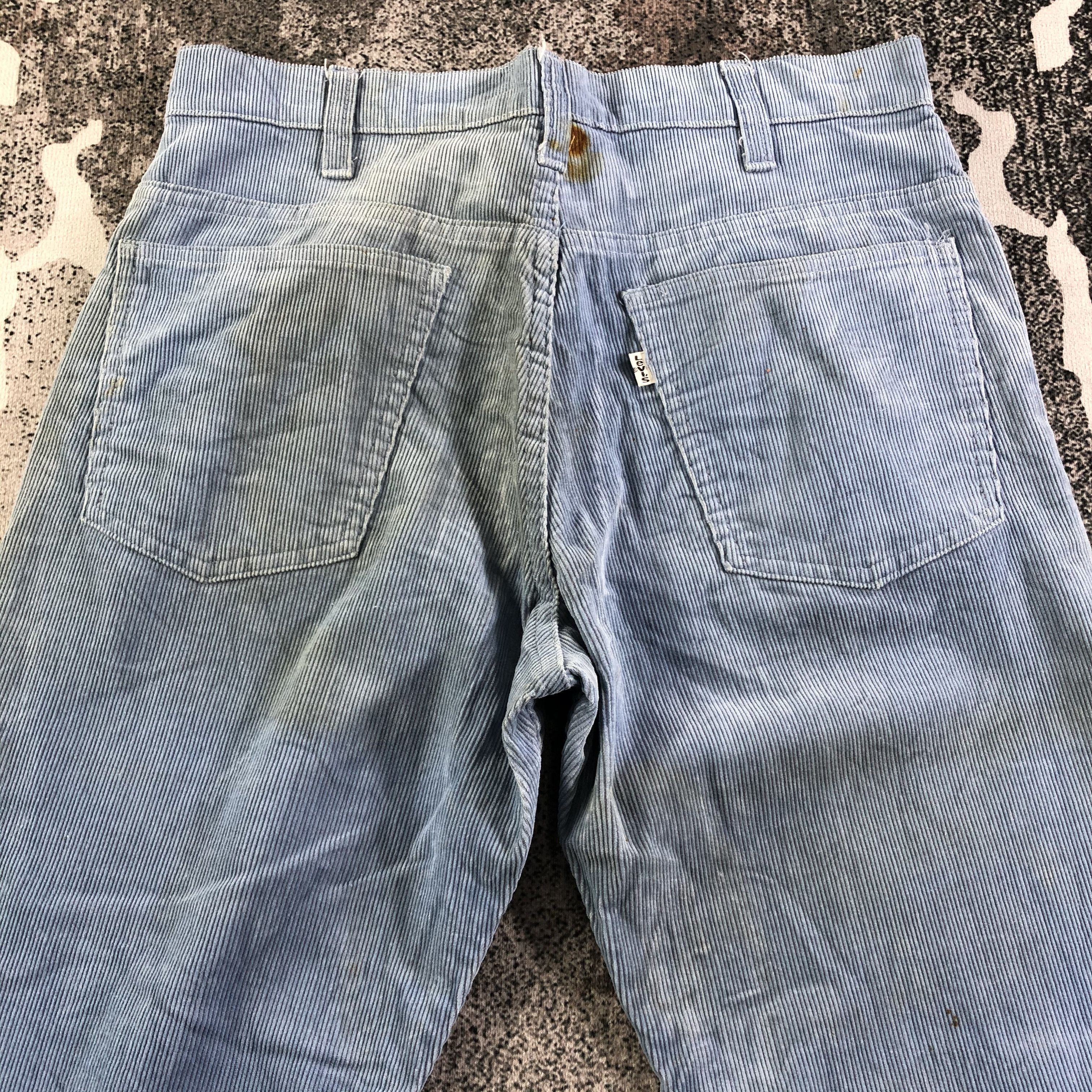 Levi's Vintage 80s Levis 646 Jeans Flare Denim KJ2395 Size US 29 - 4 Thumbnail