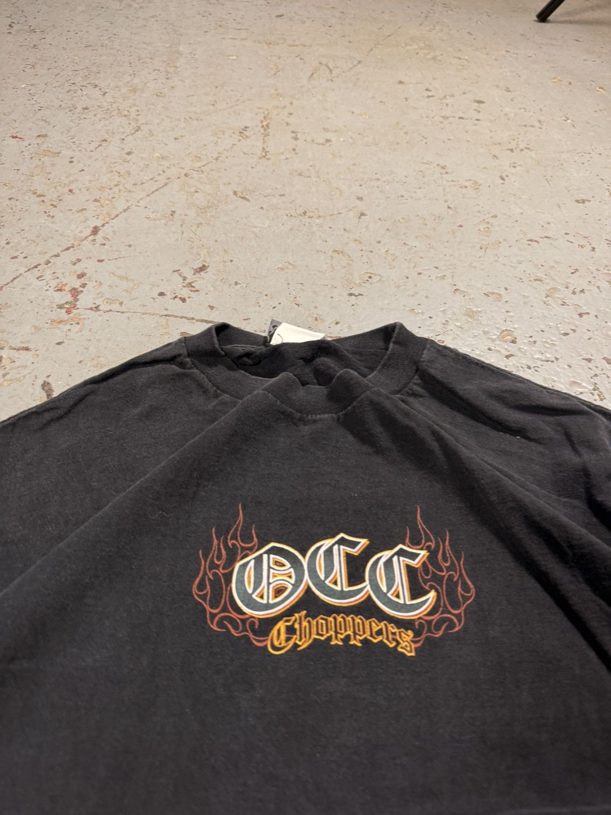 Vintage Vintage Orange County Choppers Flame Tee Size US XL / EU 56 / 4 - 5 Thumbnail