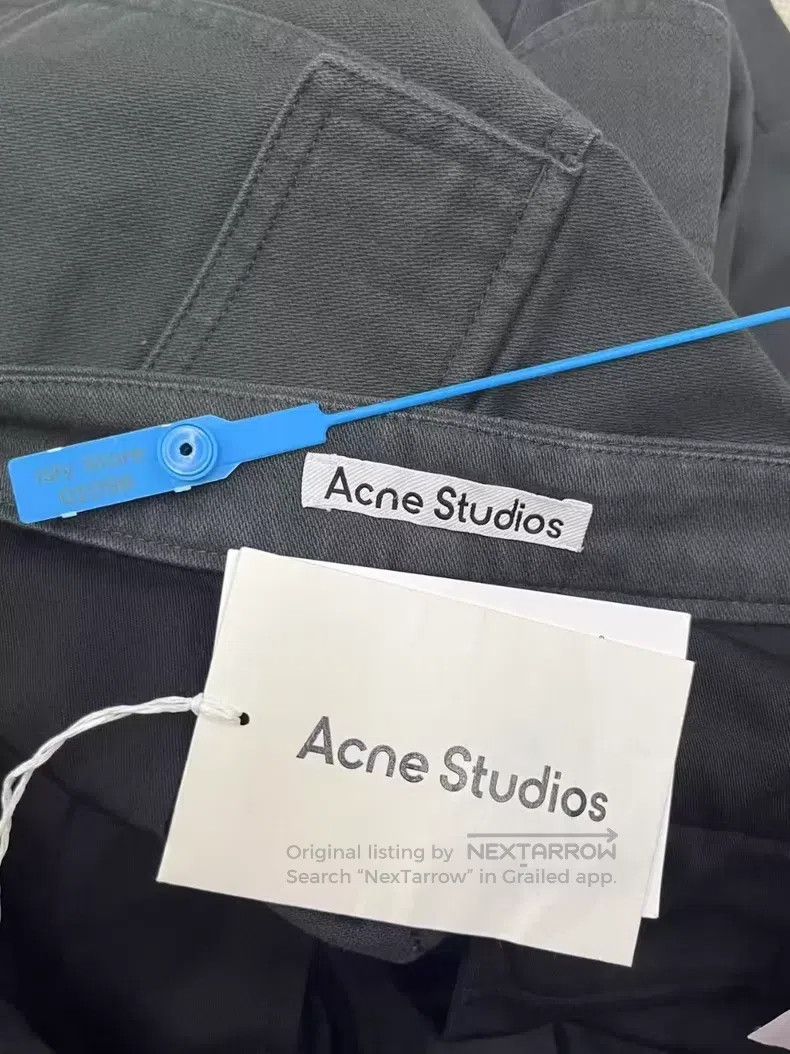 Acne Studios Acne Studios Baggy High-Rise Cleanfit Hidden Zipper Loose Size US 34 / EU 50 - 5 Thumbnail