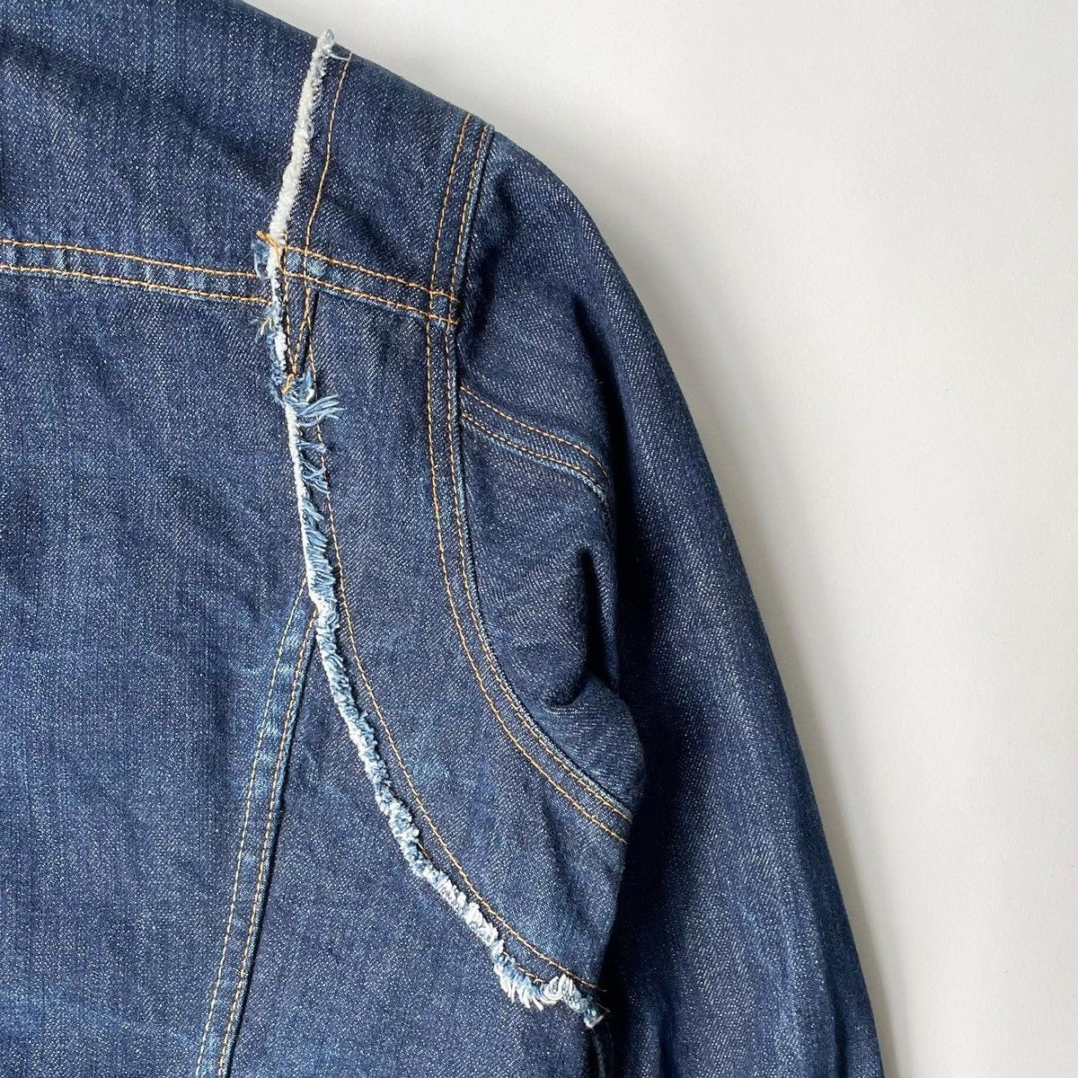 Comme des Garcons A/W 05 Re Worked Blue Denim Jacket Size US M / EU 48-50 / 2 - 13 Thumbnail